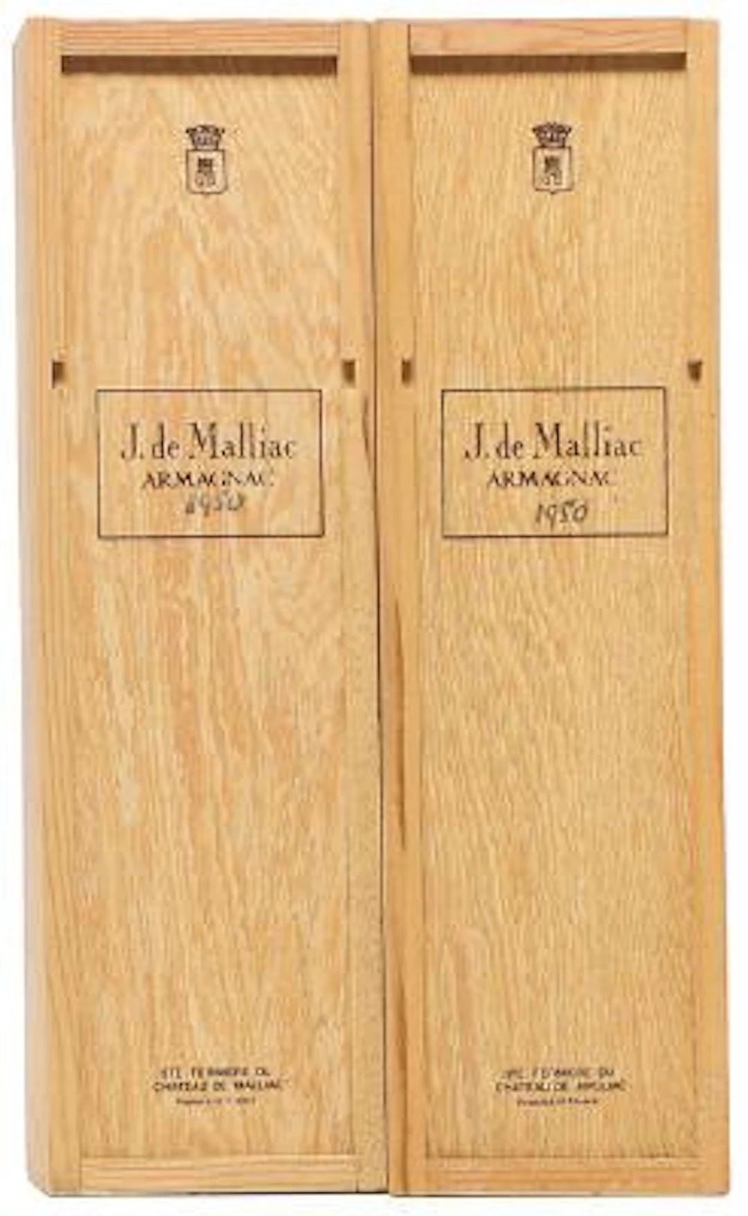 2 bts. Armagnac, J. de Malliac 1950 – Bruun Rasmussen Auctioneers