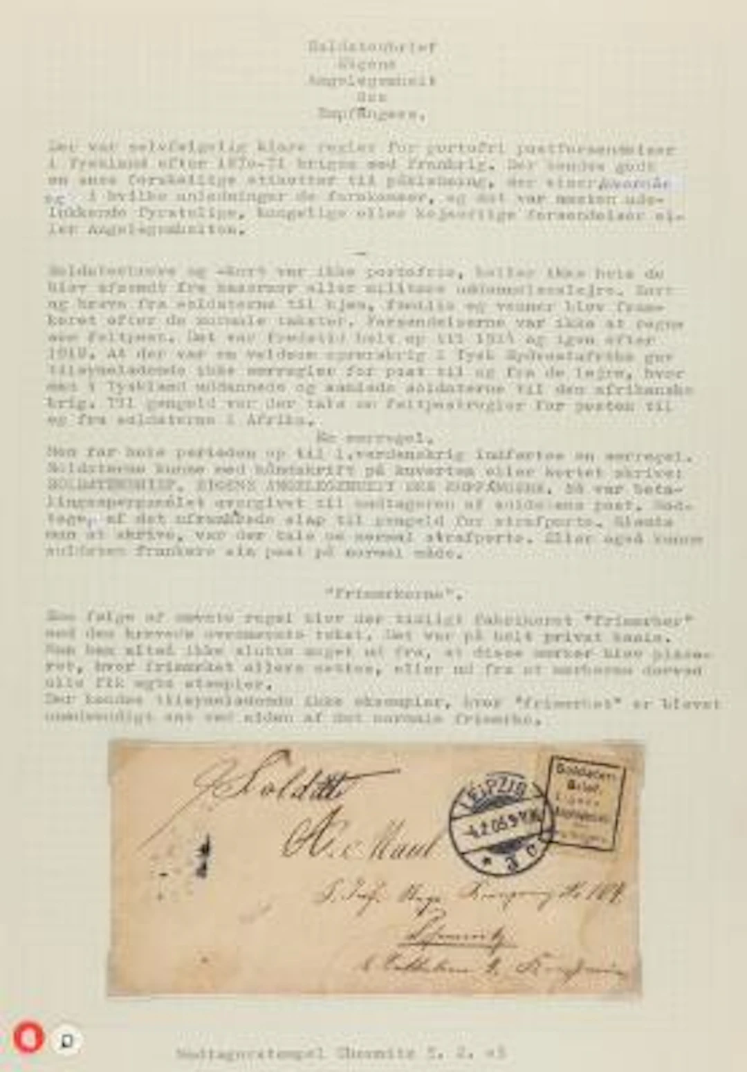 1910-1918. Extensive coll. in 4 large binders containing fieldpost
