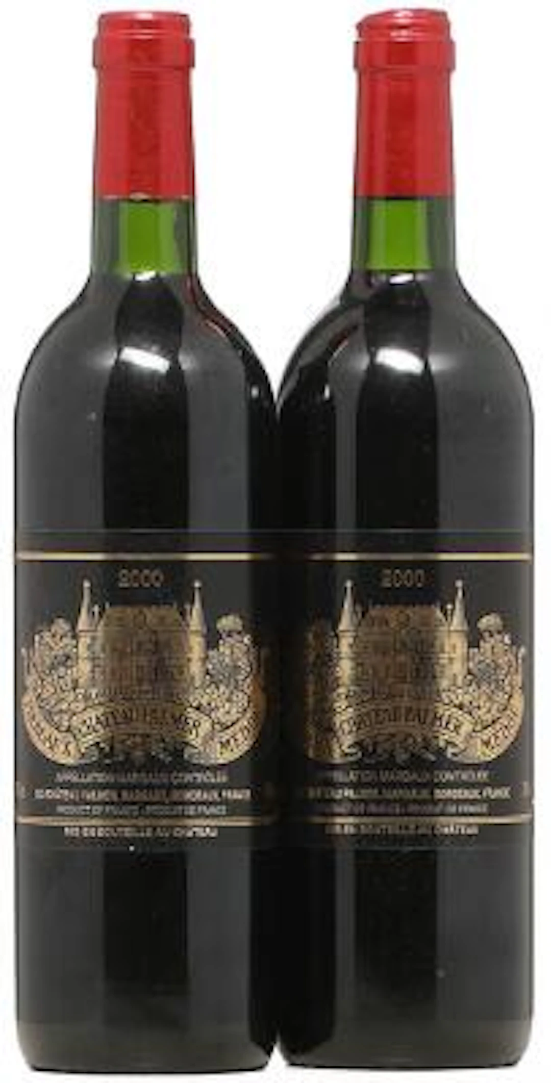 2 bts. Château Palmer, Cantenac - Margaux. 3. Cru Classé 2000 A-A/B