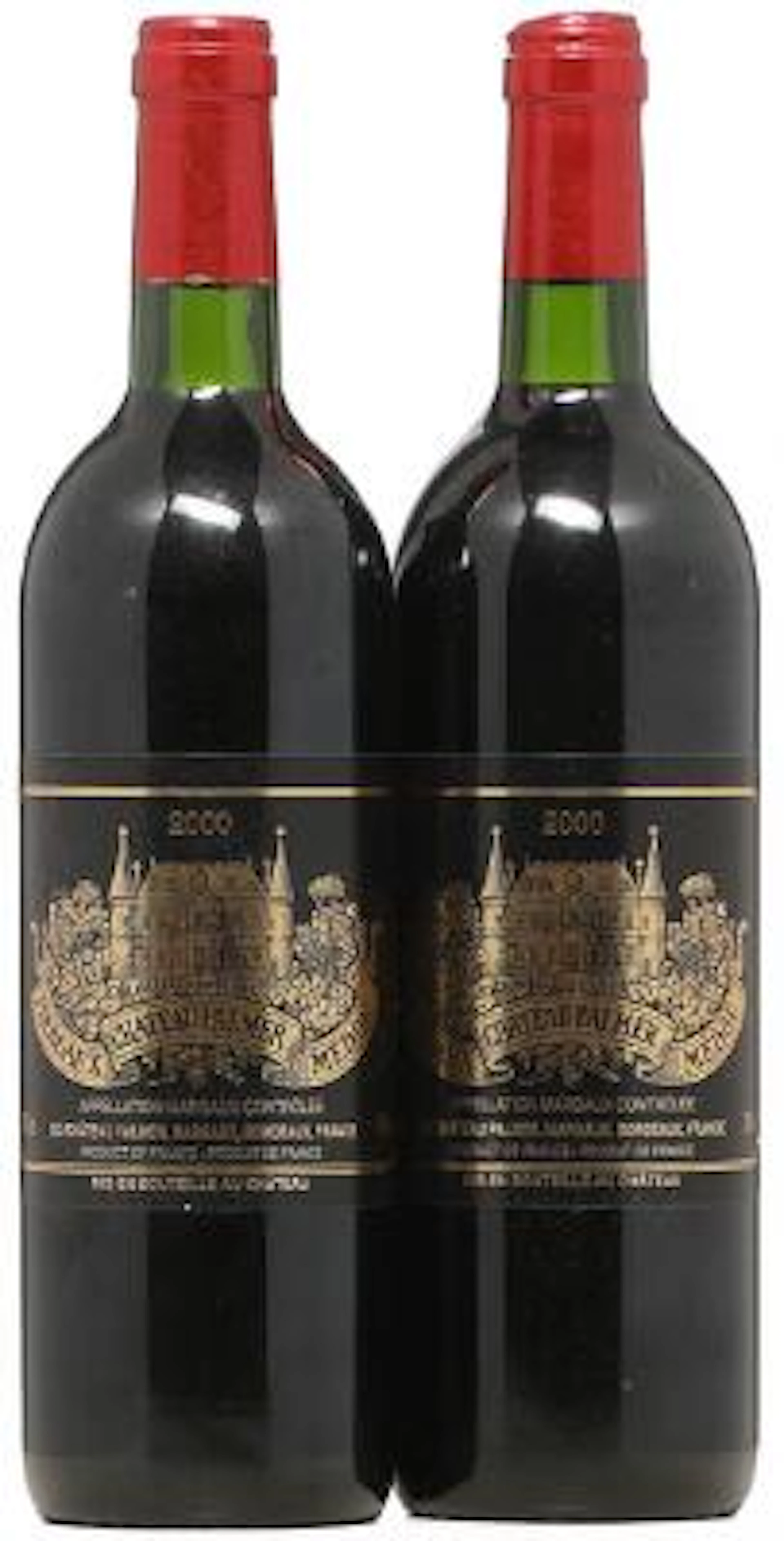 2 bts. Château Palmer, Cantenac - Margaux. 3. Cru Classé 2000 A-A/B