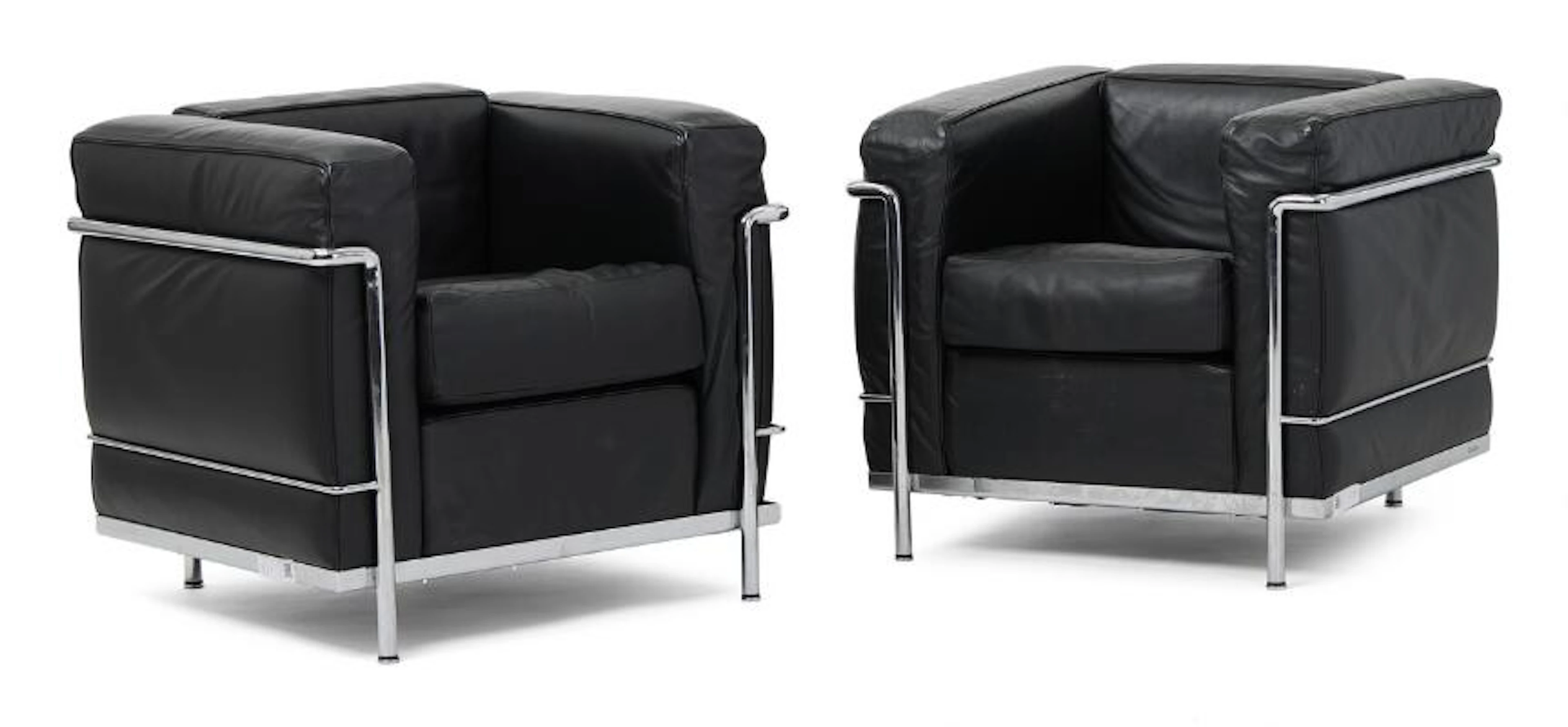 Le Corbusier, Charlotte Perriand, Pierre Jeanneret: “LC 2”. A pair