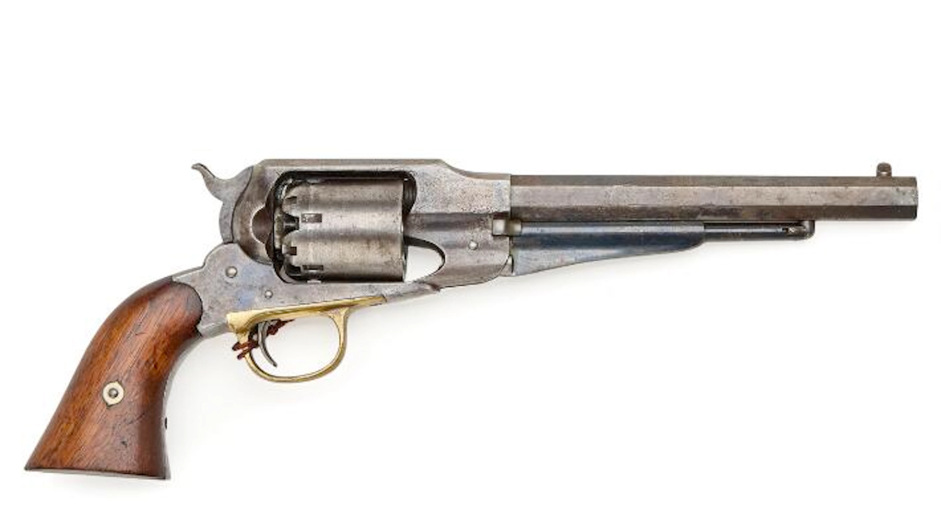 A Remington New Model Army percussion revolver no. 91965 in .44 caliber