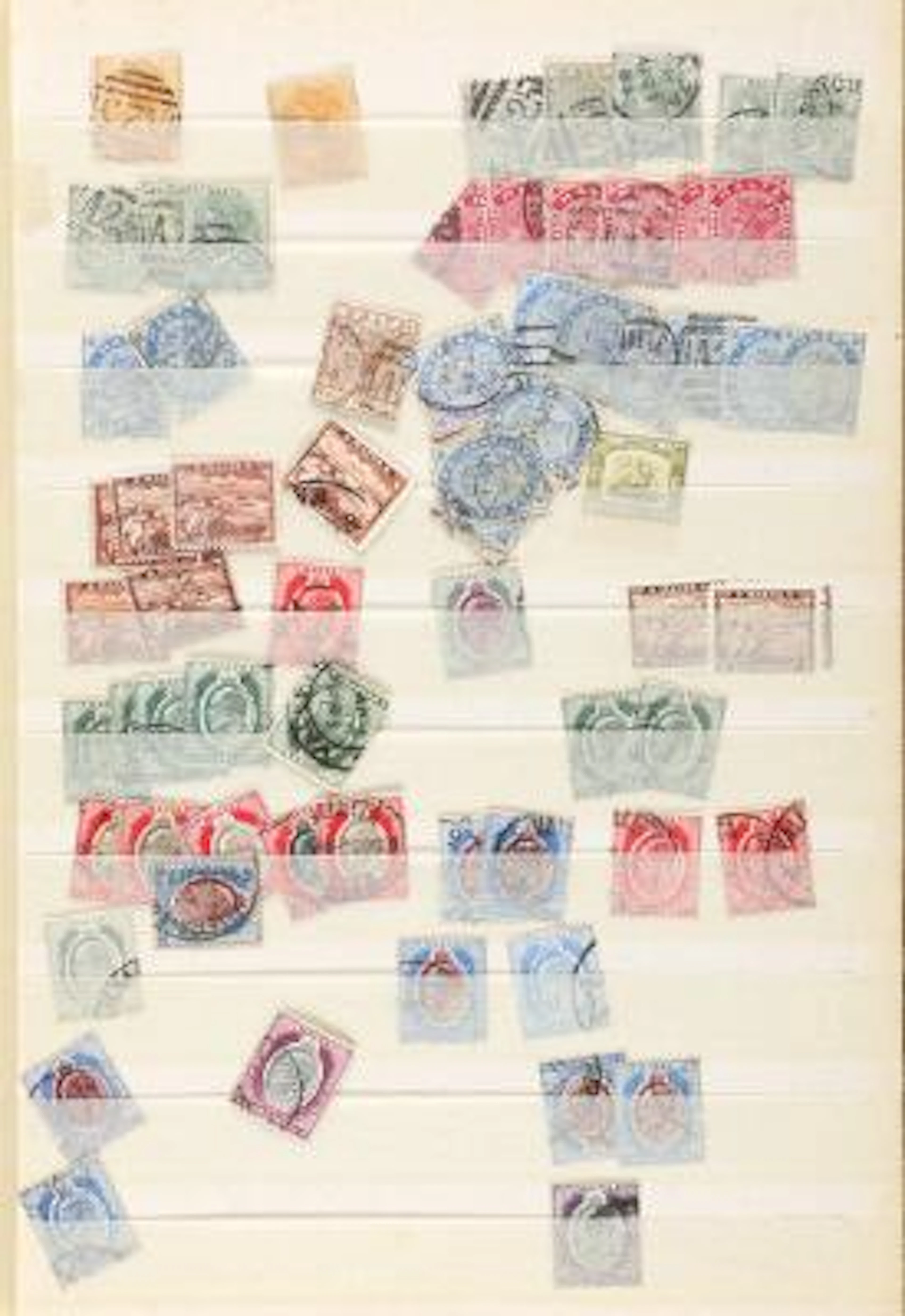 Europa. 4 stockbooks with smaller collections from European countries