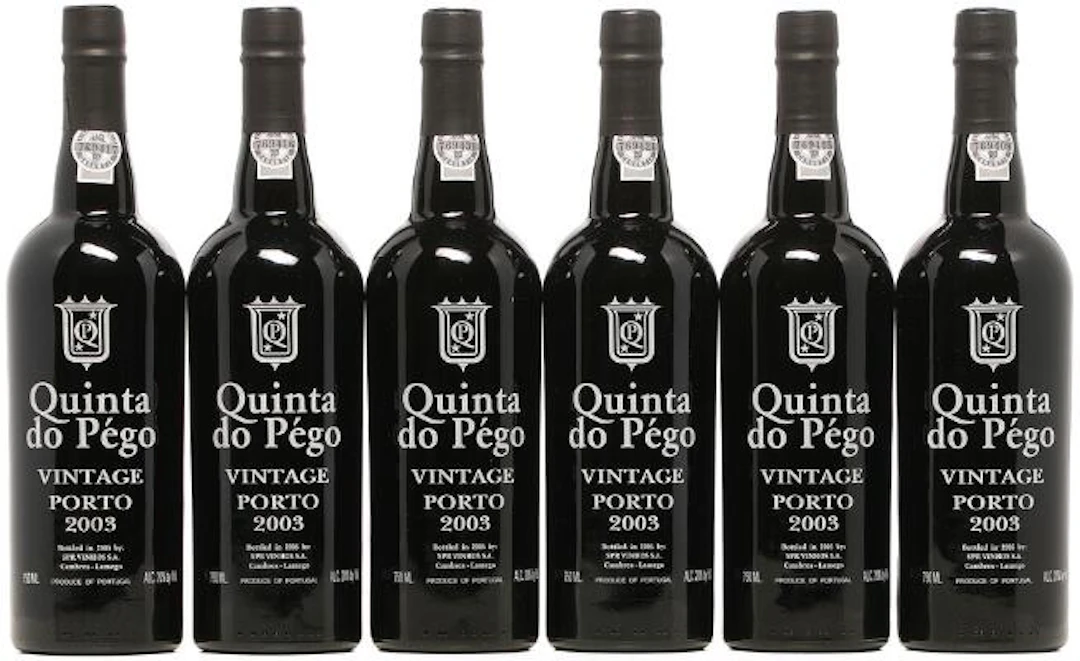 6 bts. Quinta Do Pego Vintage Port 2003 Owc. – Bruun Rasmussen Auctioneers