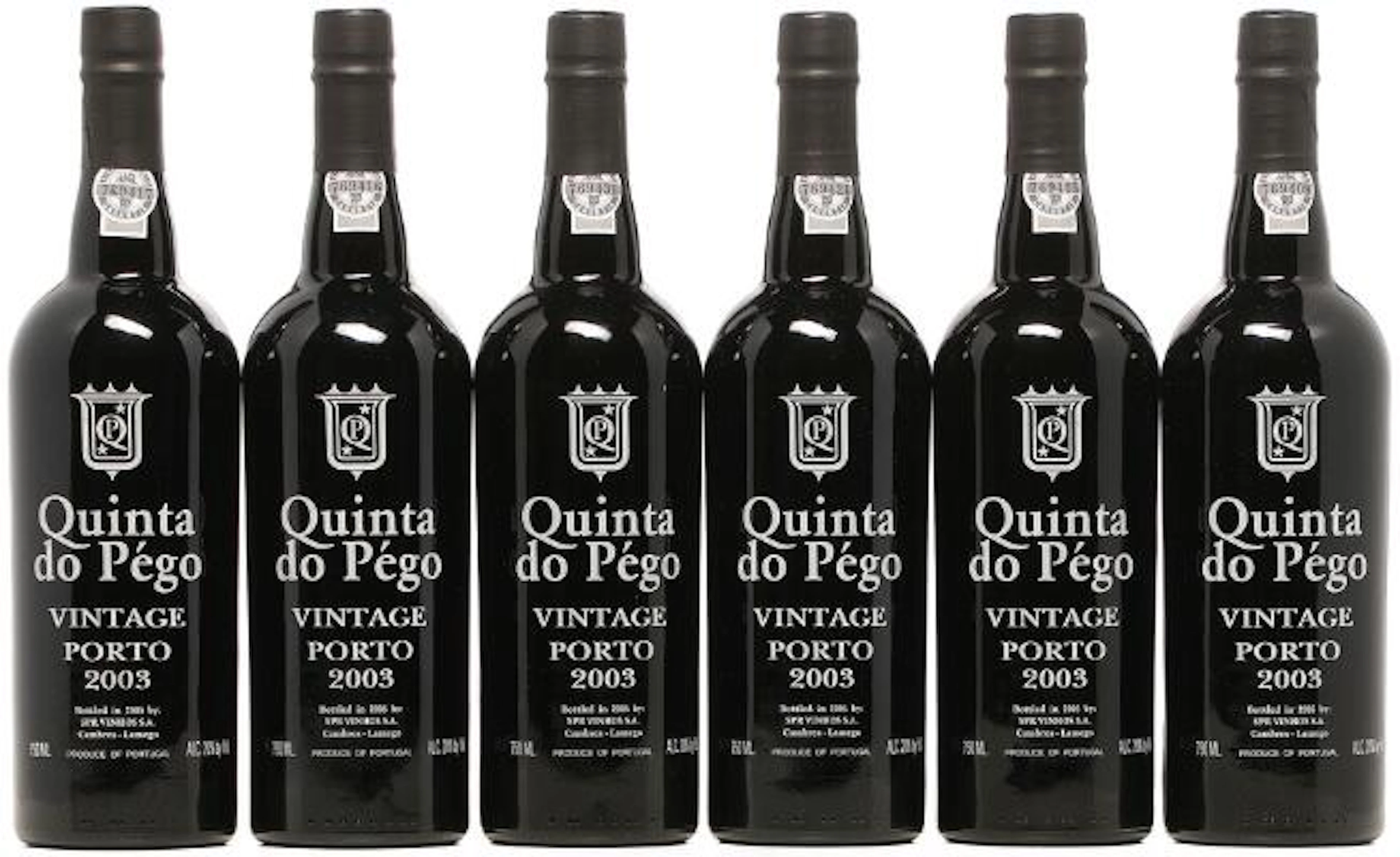 6 bts. Quinta Do Pego Vintage Port 2003 Owc. – Bruun Rasmussen Auctioneers