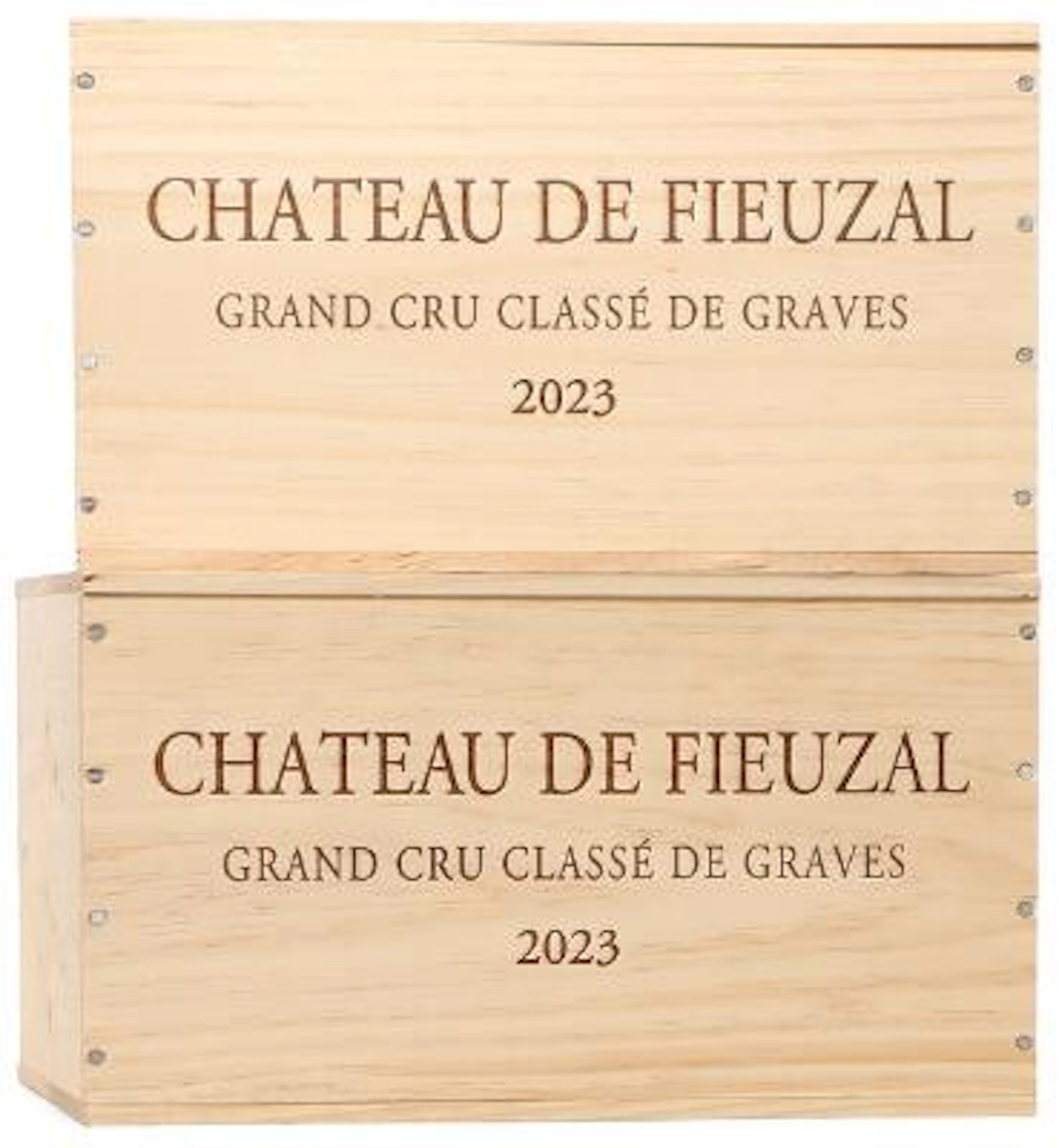 12 bts. Château de Fieuzal, Pessac Leognan Grand Cru Classé 2023 A