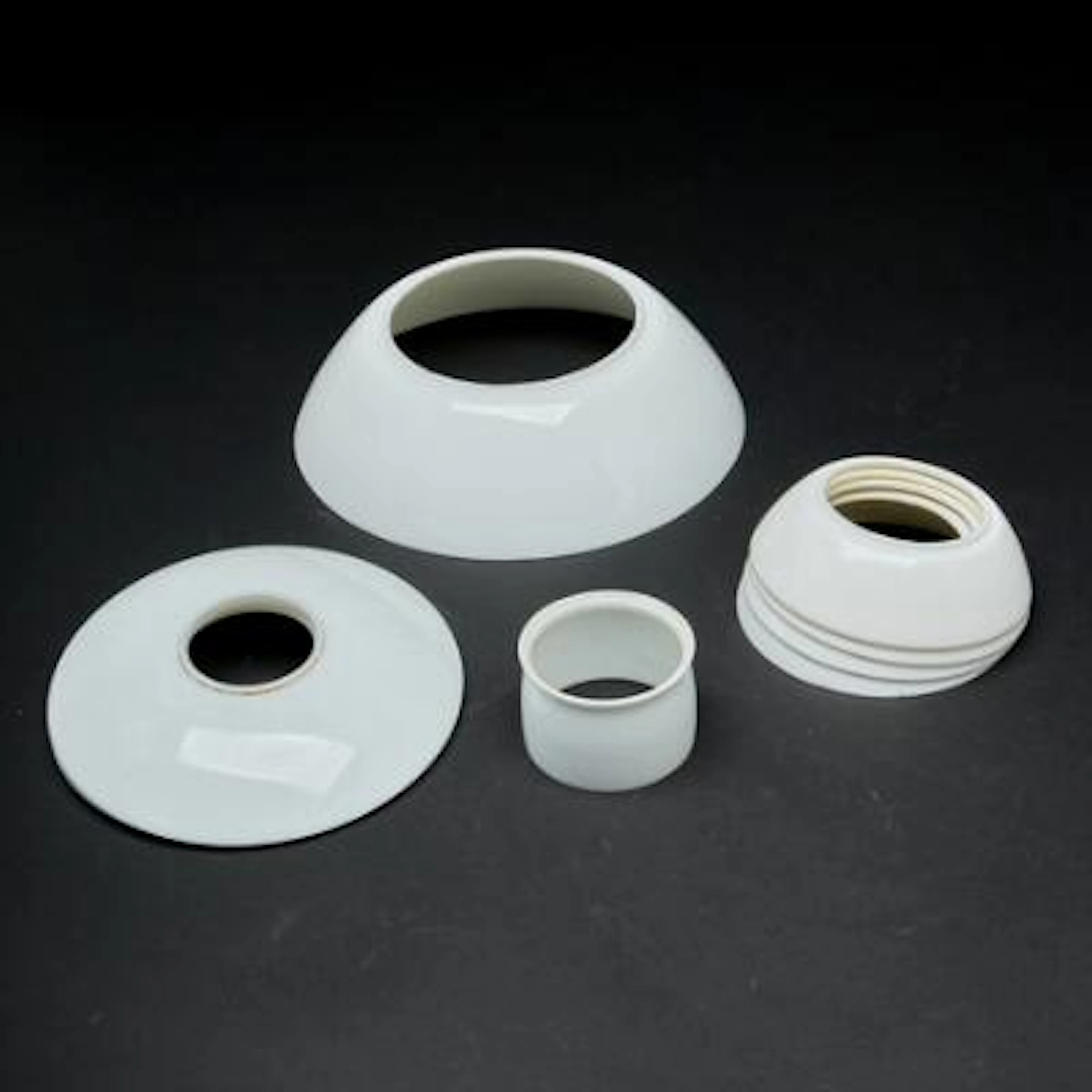 Single layer opaline glass spare shades. (9) – Bruun Rasmussen Auctioneers