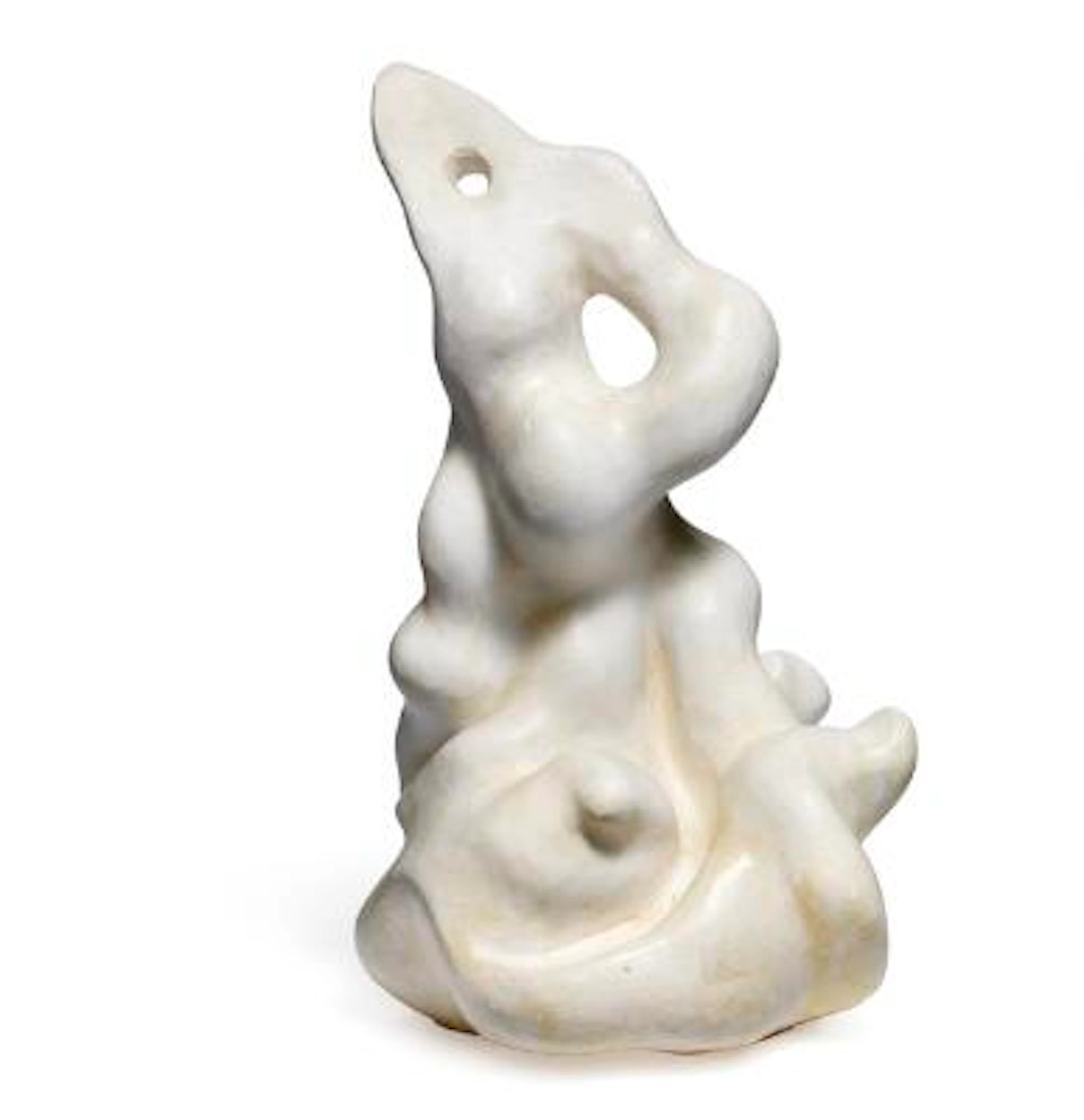 Ejler Bille: Organic figure. Designed in the 1930s. Unsigned. Patinated