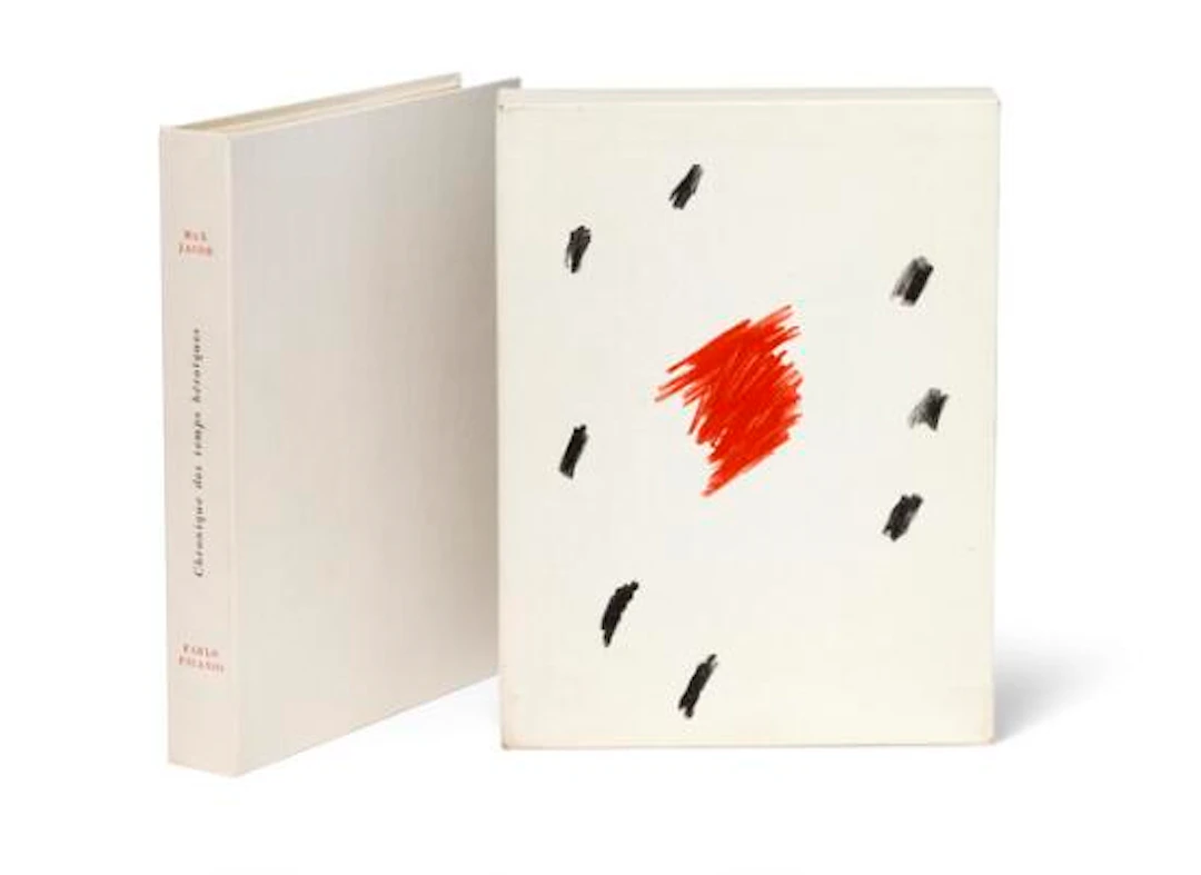 "Chronique des Temps héroïques", Paris 1956. Signed Picassoin the