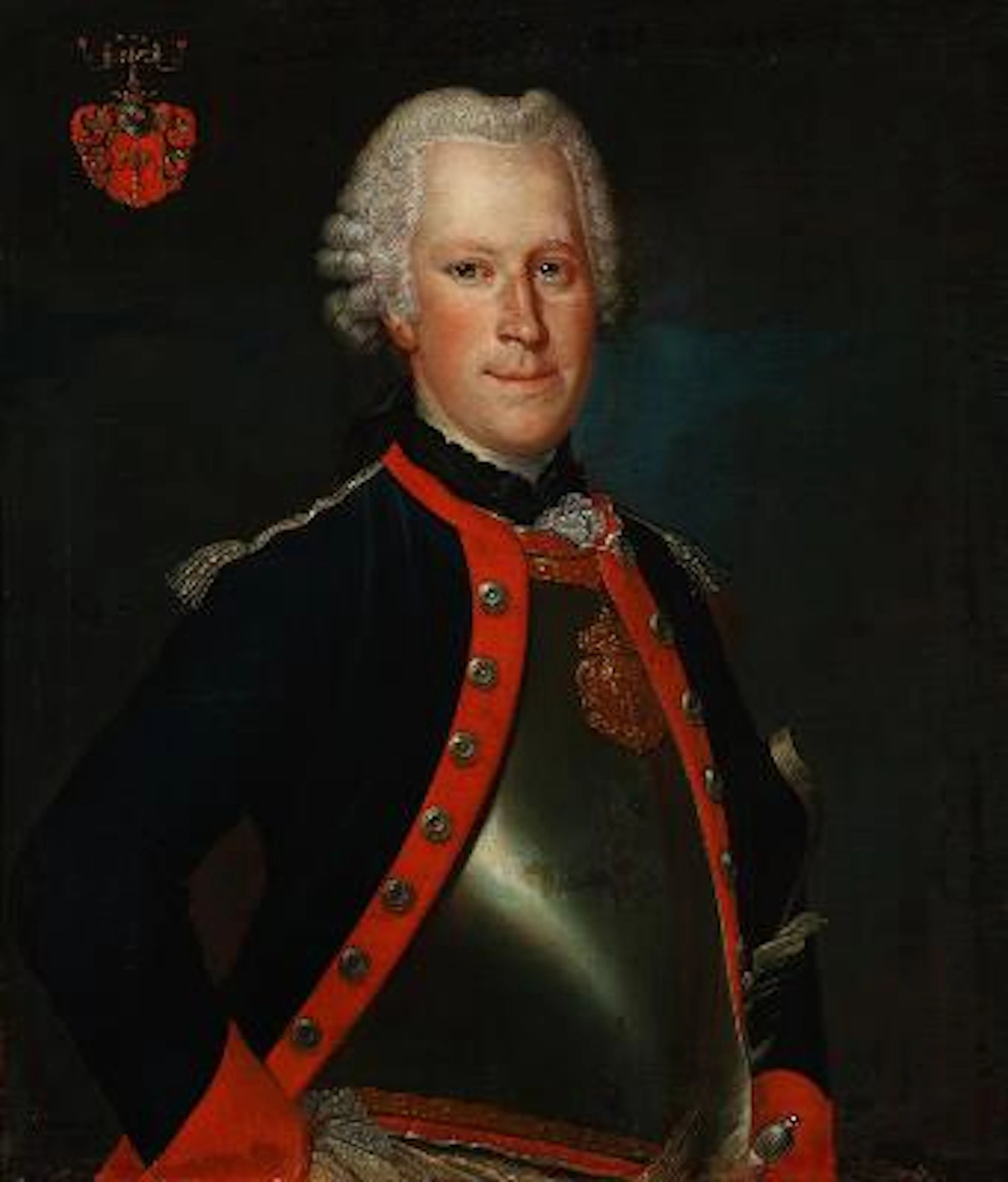 Leonard Schorer: Portrait of a French nobleman. Inscribed and dated
