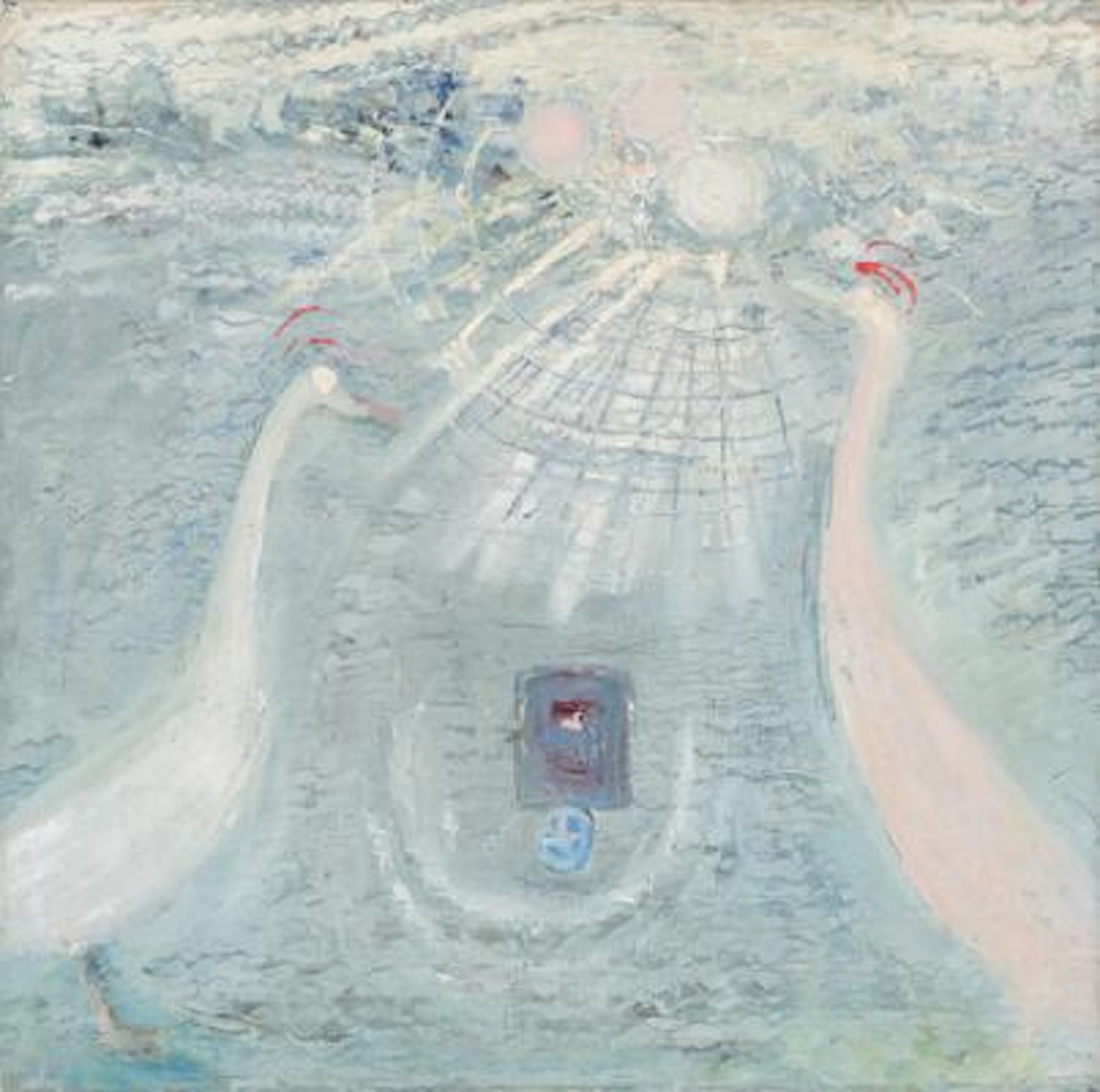 Åge Fredslund Andersen: "Krystaller i luften", 1944-45. Unsigned.