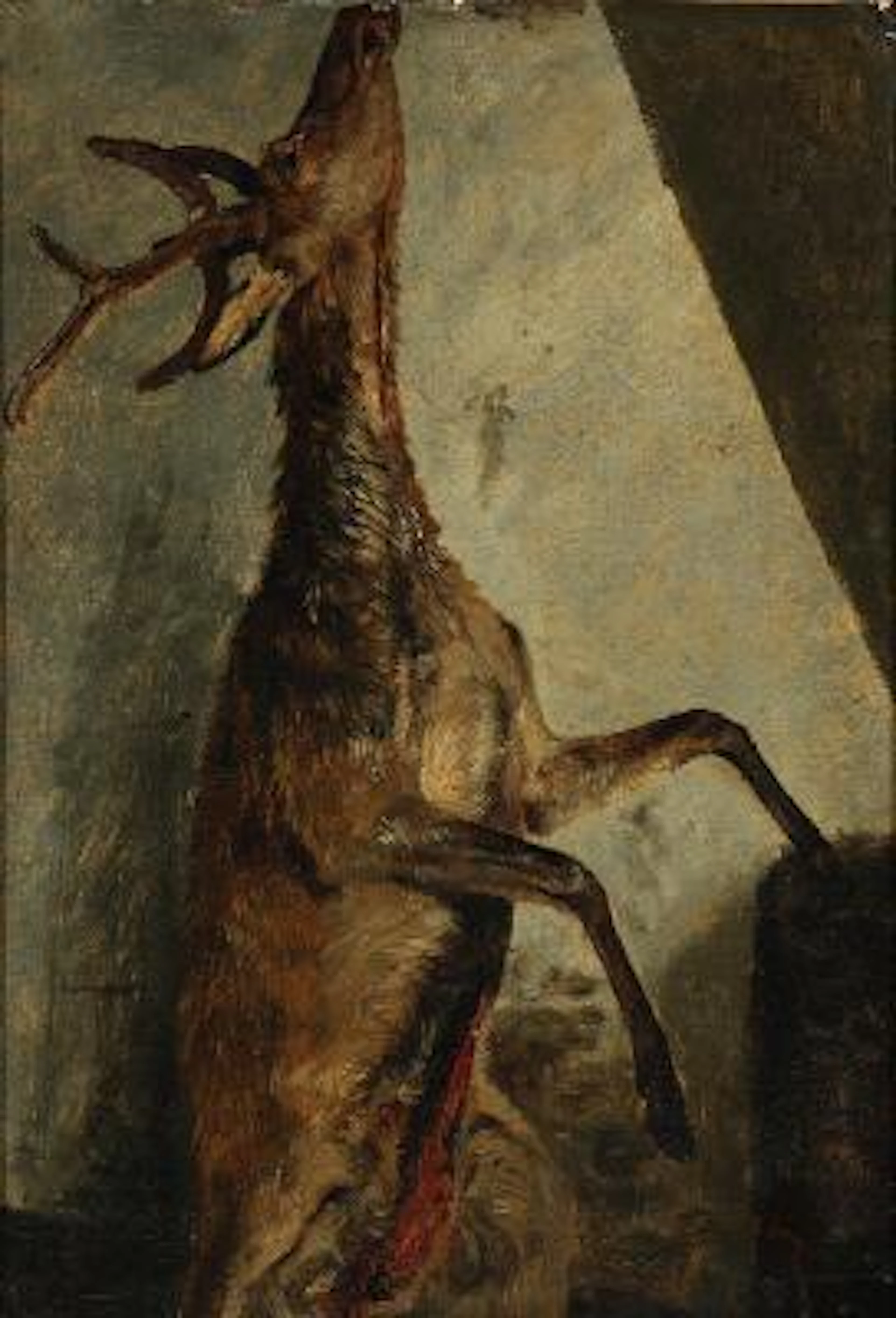 Lorenz Frølich: A Piece of Game. Signed with monogram Jægersborg 1839.