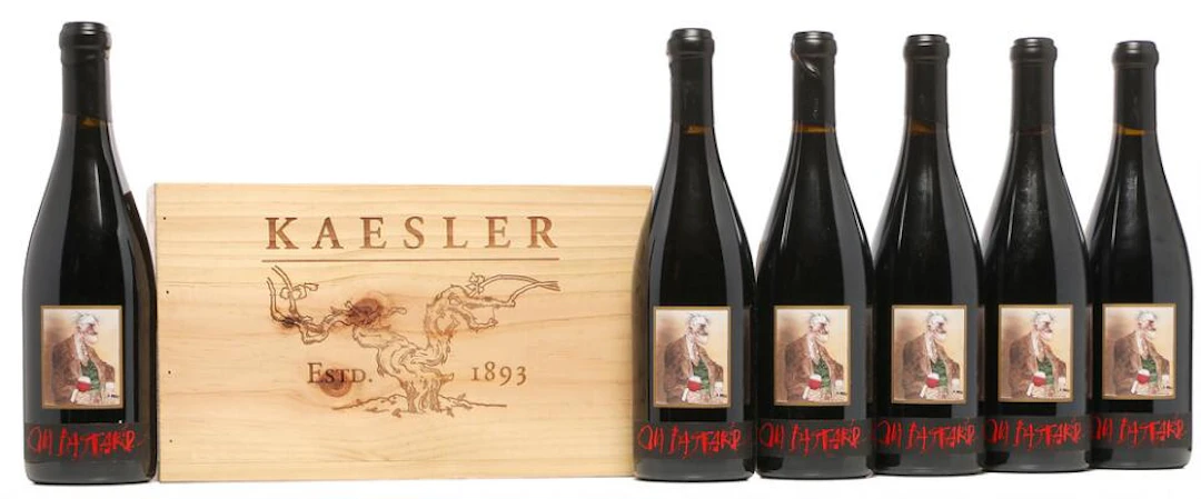 6 bts. Old Bastard, Kaesler, Barossa Valley 2017 A (hf/in). Oc. –