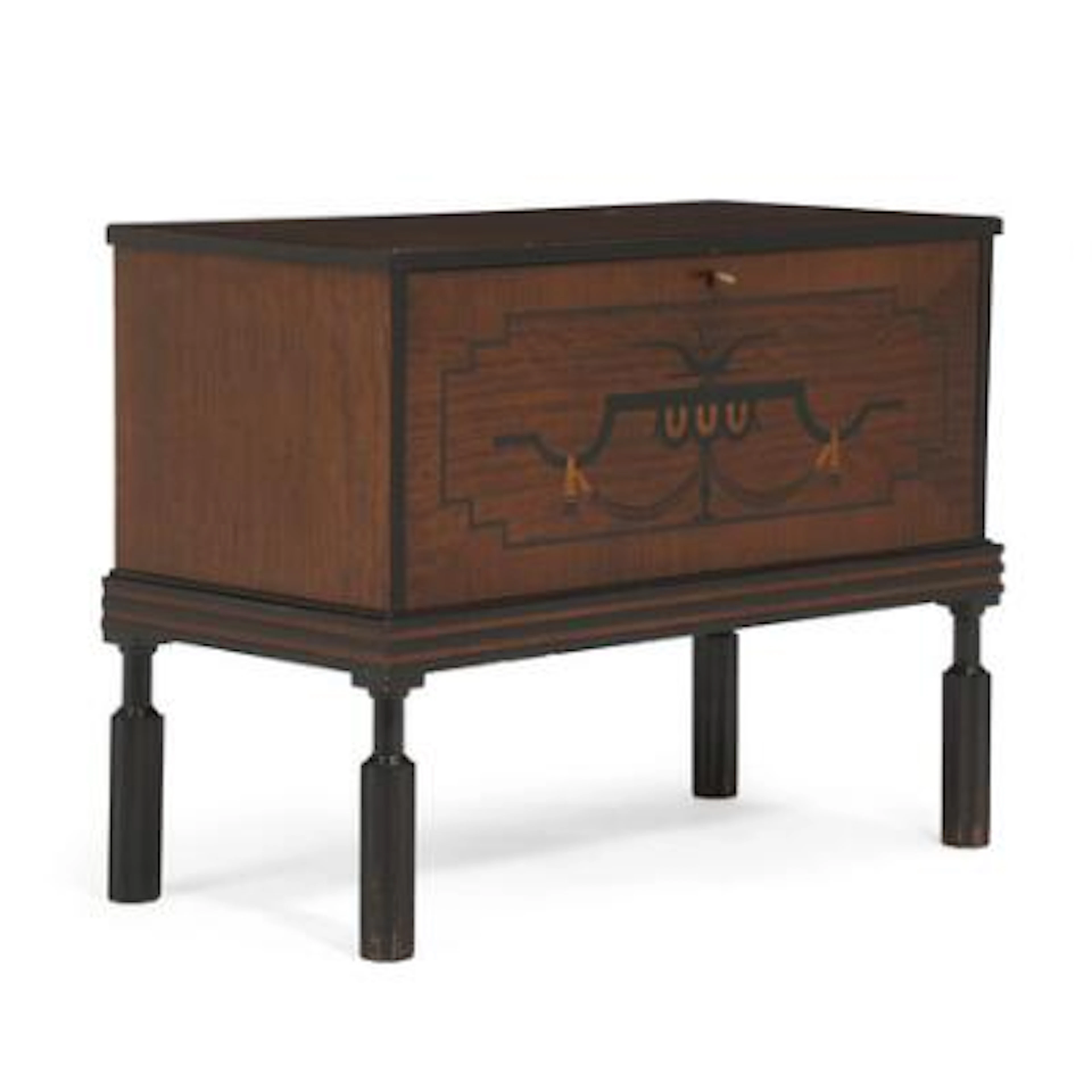 Small Swedish Grace sideboard with flip down leaf. – Bruun Rasmussen