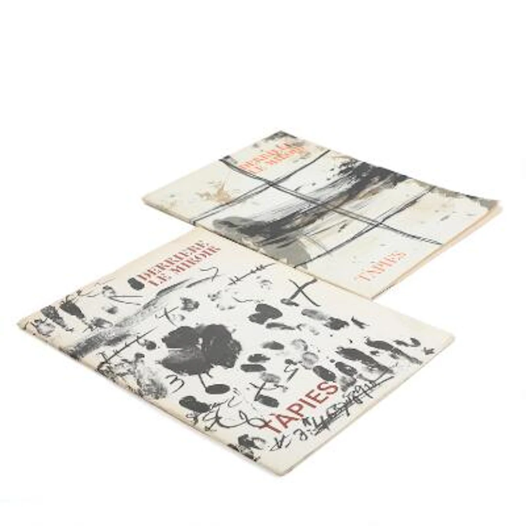 Antoni Tapies: "Derrière Le Mirror". Two issues of the art magazine