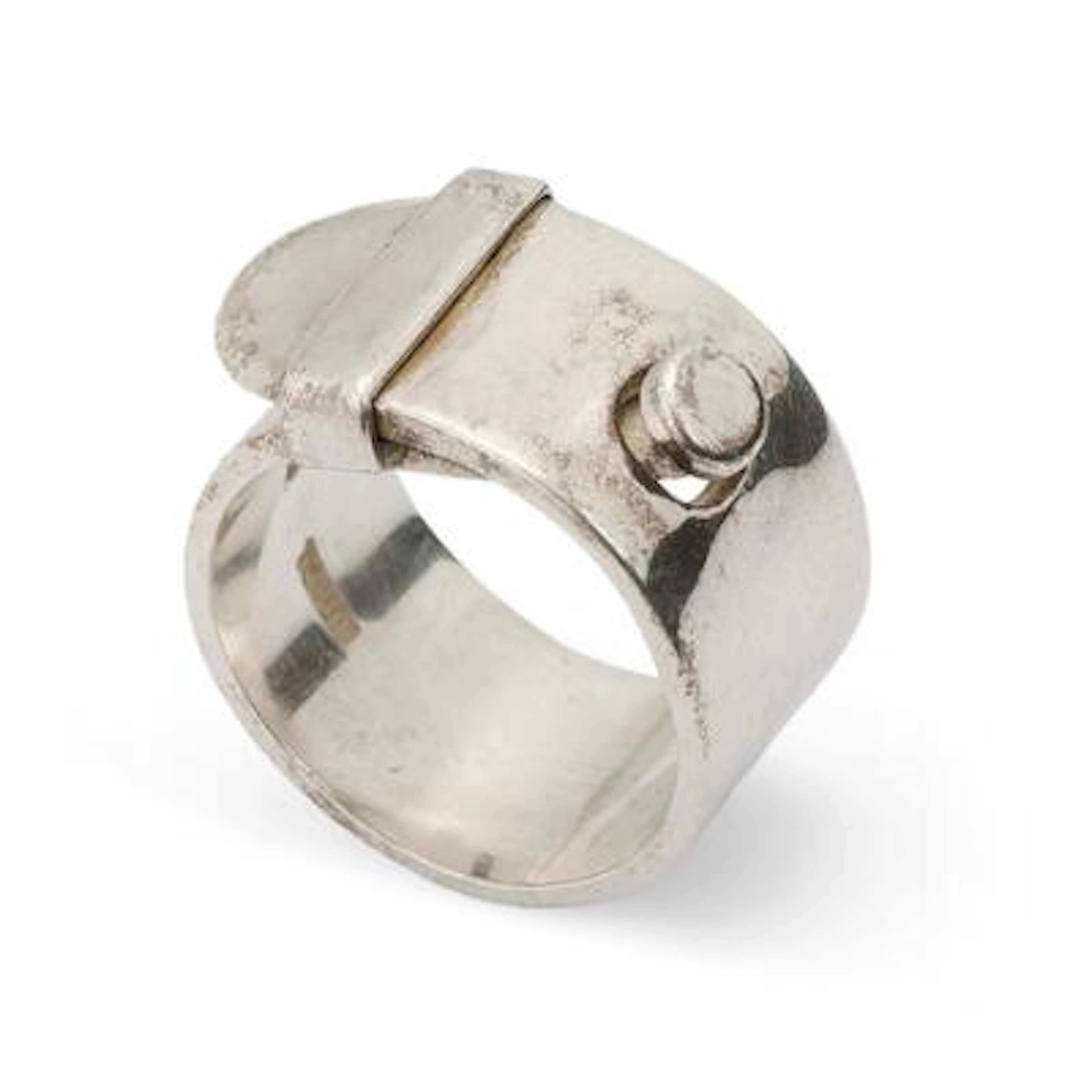 Vivianna Torun Bülow-Hübe: A ring of sterling silver. Weight app.