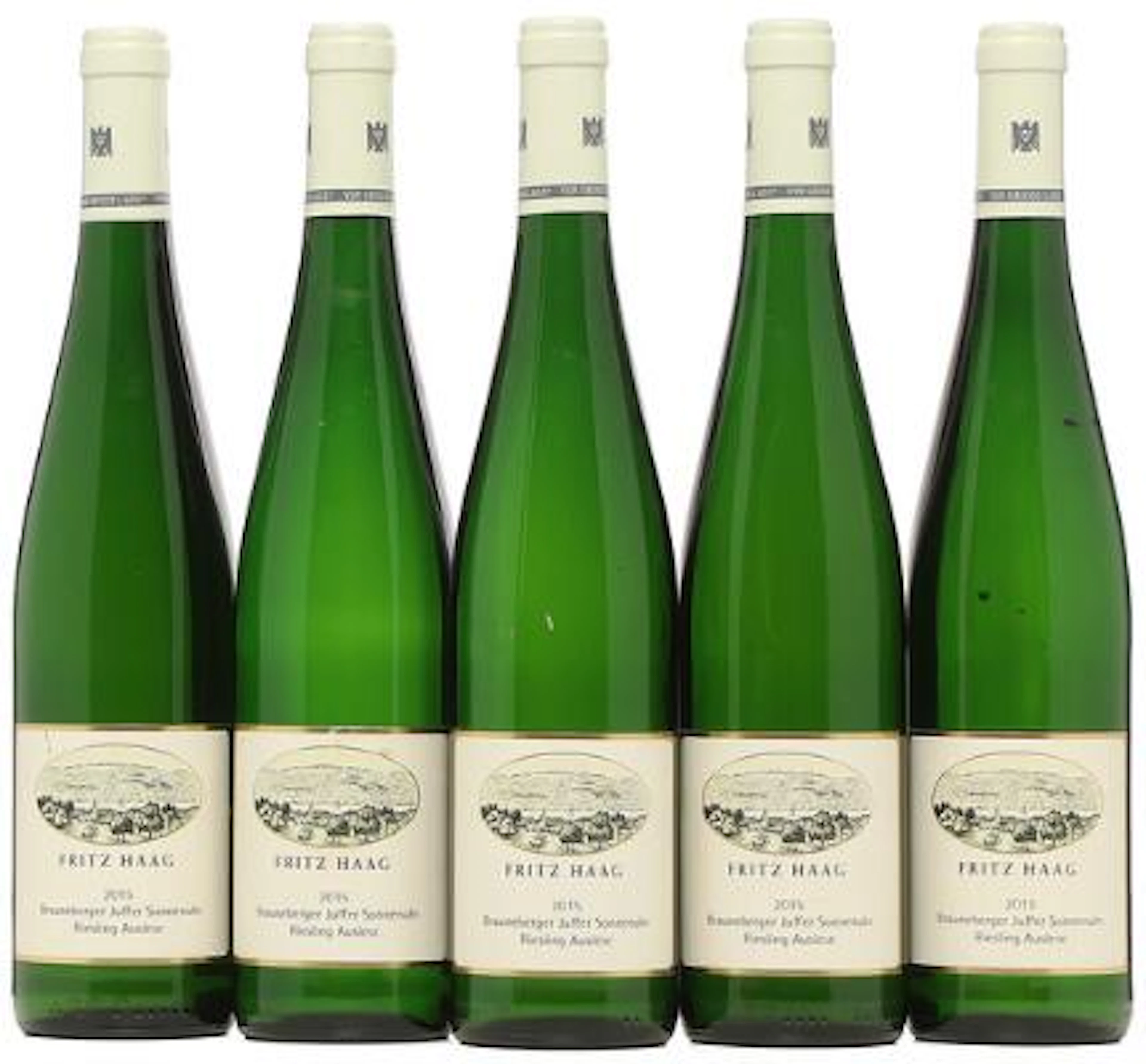 5 bts. Riesling Auslese, "Brauneberger Juffer - Sonnenuhr", Fritz