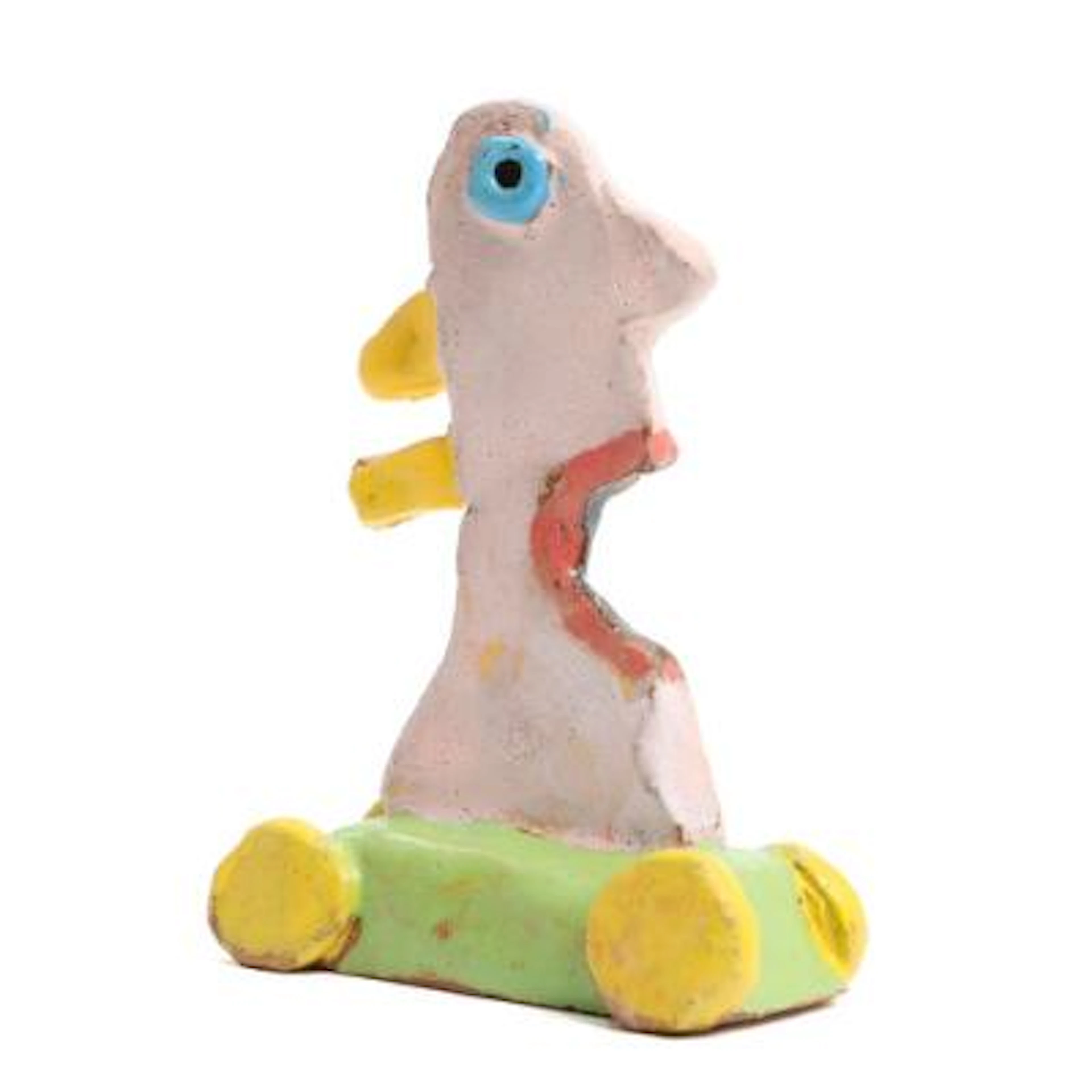 Leif Sylvester: "Blåøjet billist". Signed Sylvester. Glazed stoneware.