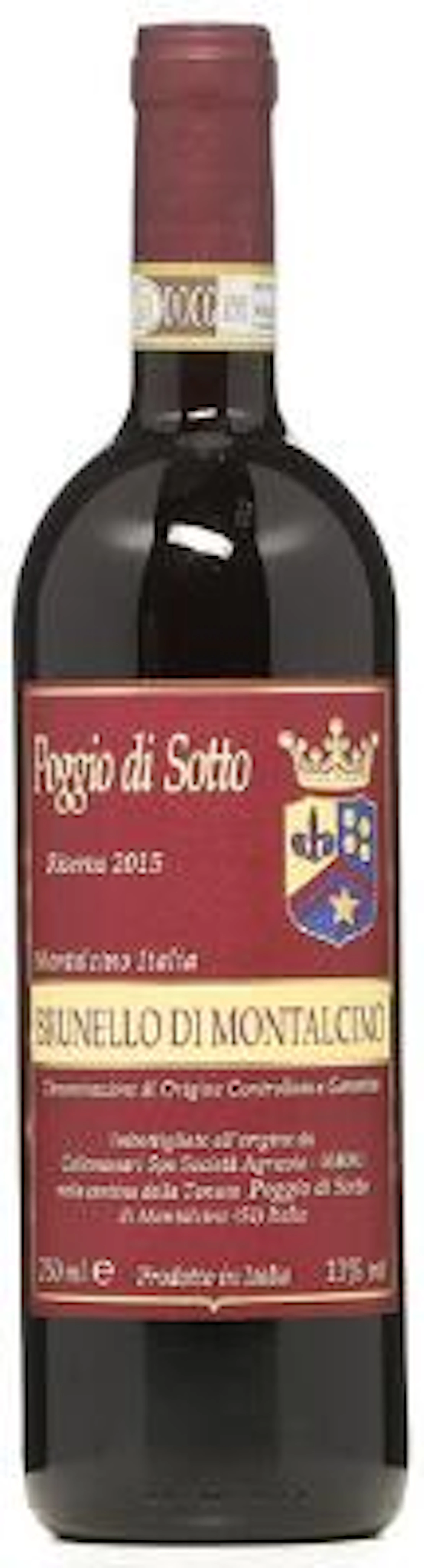 1 bt. Brunello di Montalcino Riserva, Poggio di Sotto 2015 A (hf/in).