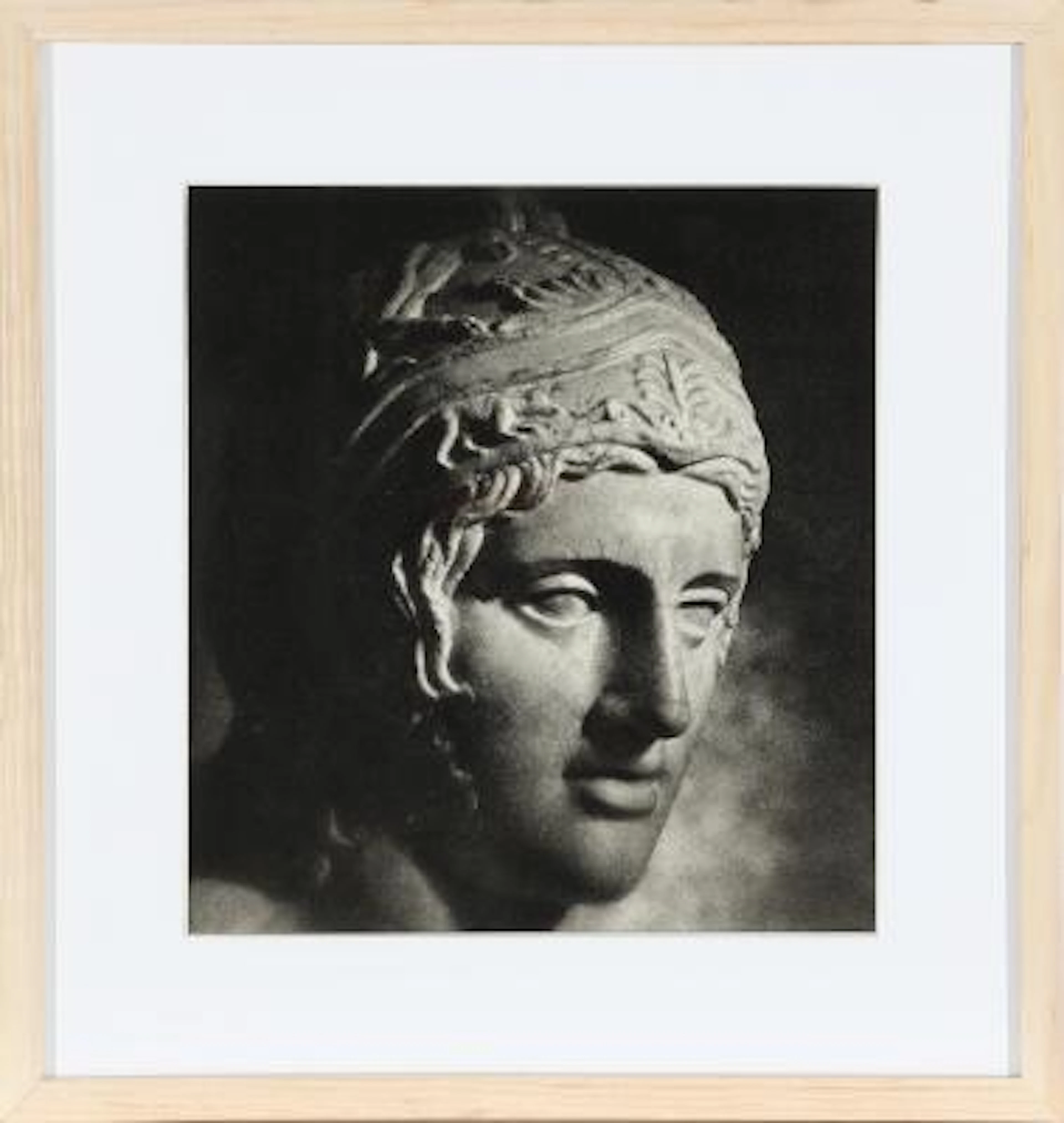 Leni Riefenstahl: Achilles. Detail of an ancient Greek marble sculpture.