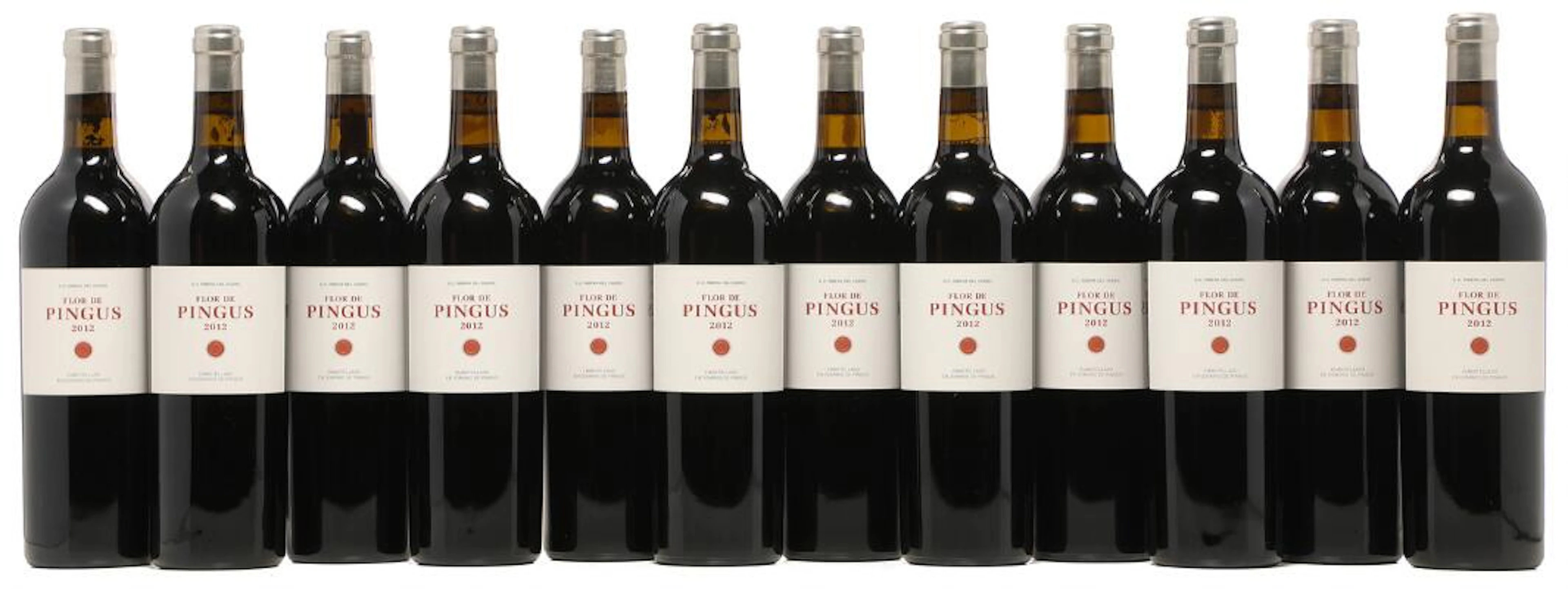 12 bts. Flor De Pingus, Dominio de Pingus, Ribera Del Duero 2012 A