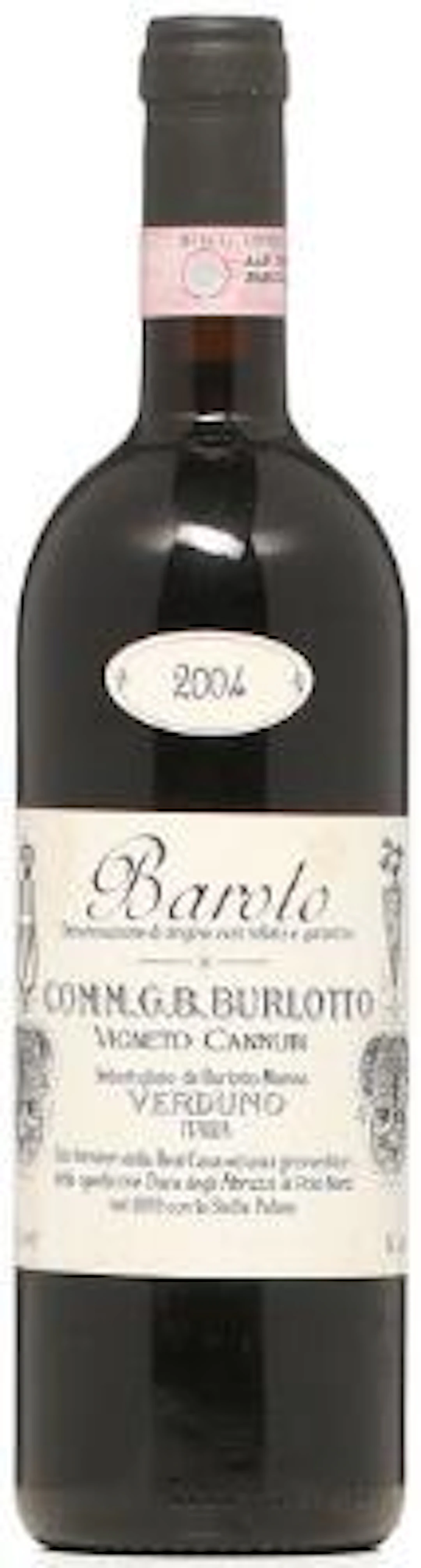 1 bt. Barolo, "Vigneto Cannubi", Burlotto 2004 A (hf/in). – Bruun