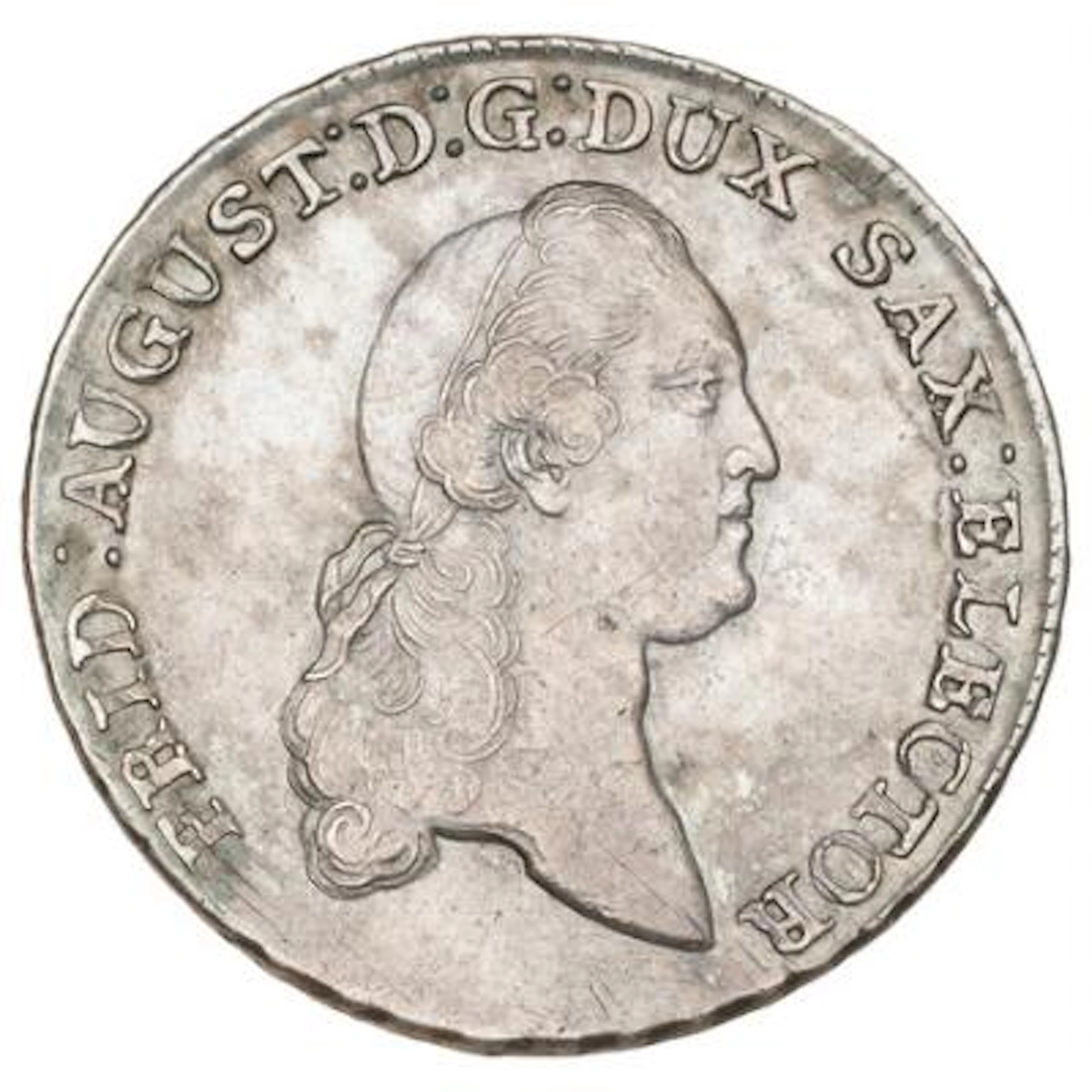 Germany, Saxony, Friedrich-August, 2/3 Taler 1781, KM 991 – Bruun
