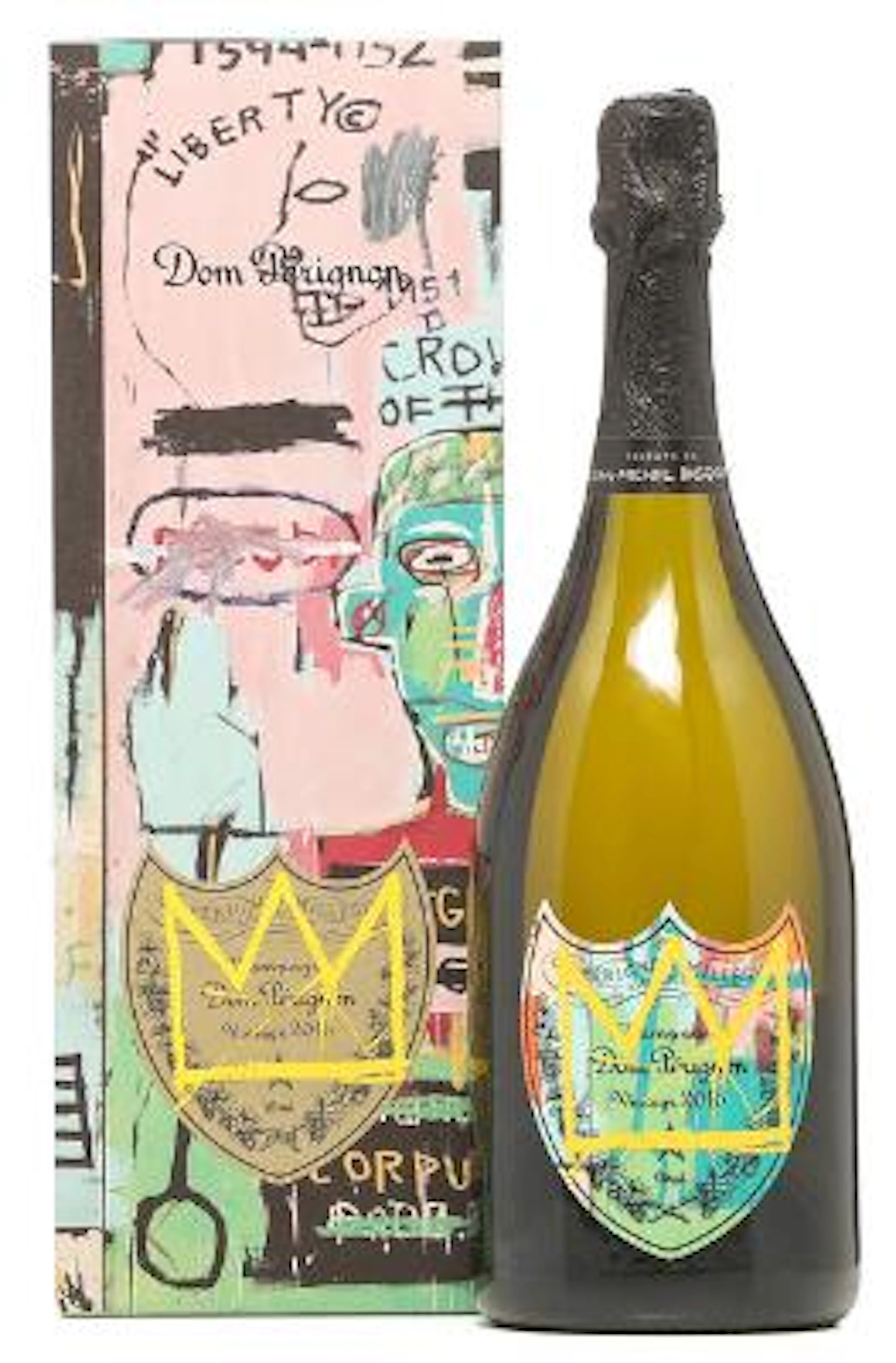 1 bt. Champagne Dom Pérignon "Jean-Michel Basquiat Limited Edition"