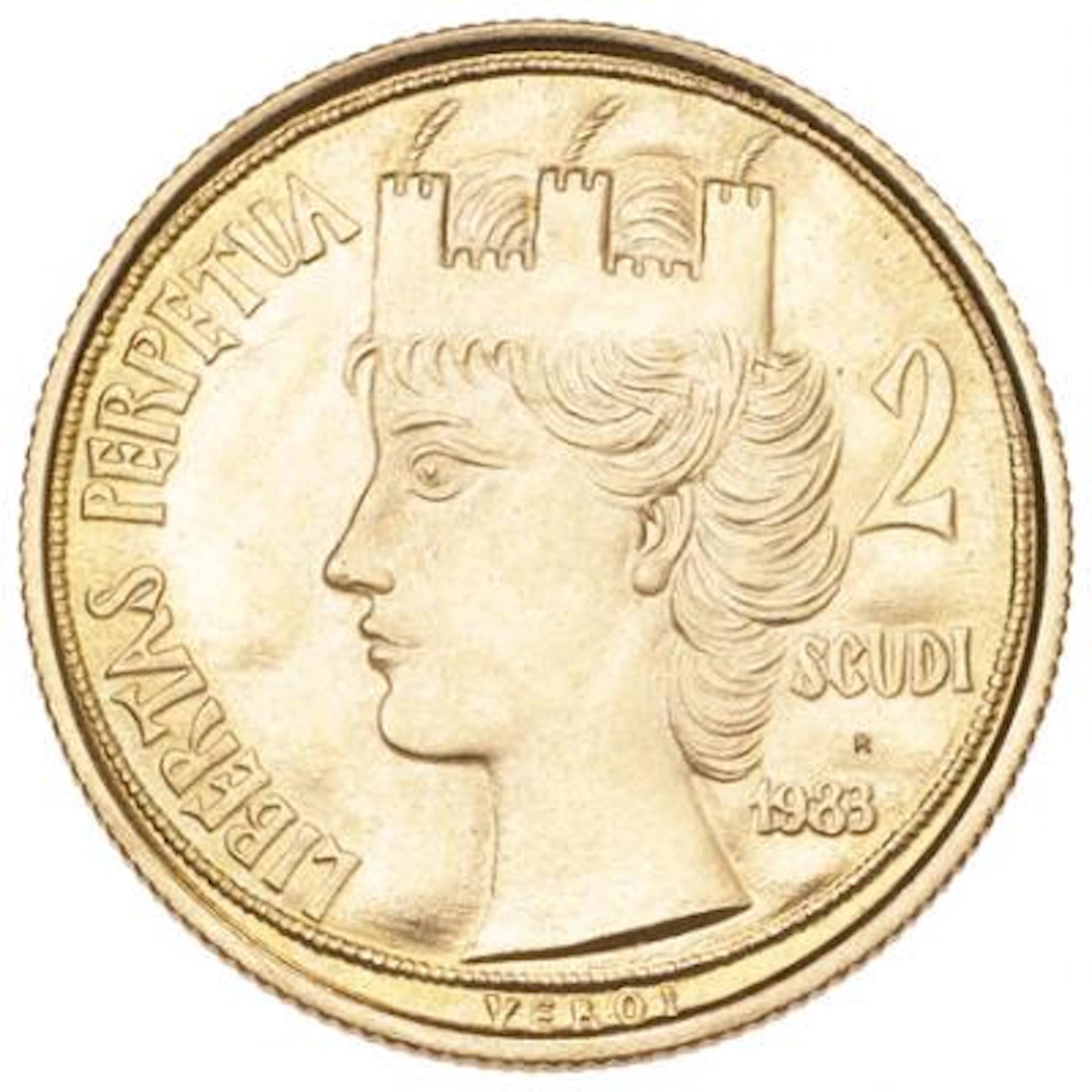 San Marino, 2 Scudi 1983, F 29, KM 157 – Bruun Rasmussen Auctioneers