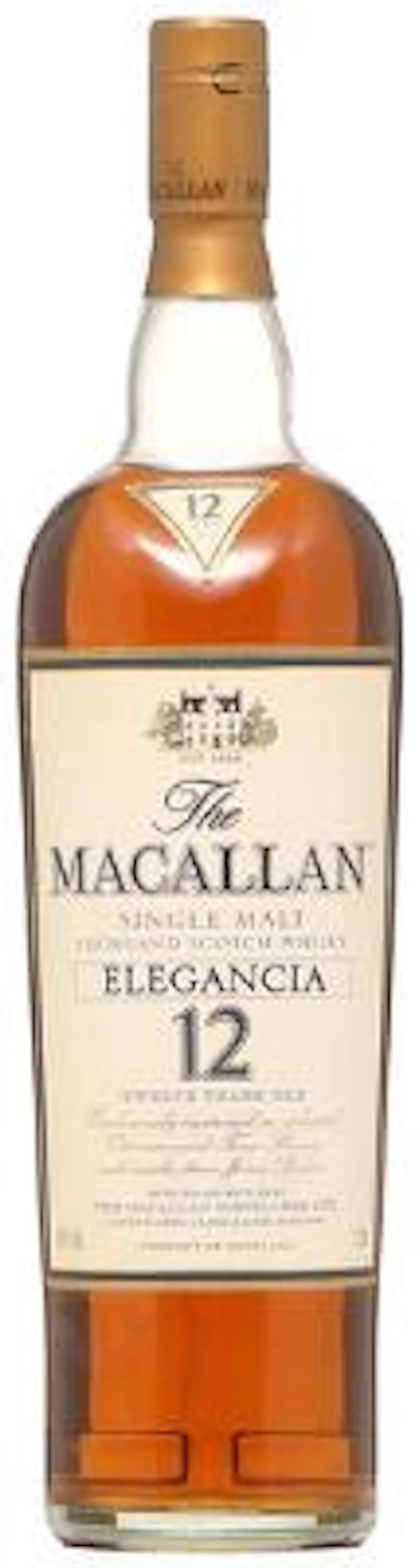 1 bt. The Macallan Elegancia 12 Years Old, Single Malt Highland Scotch