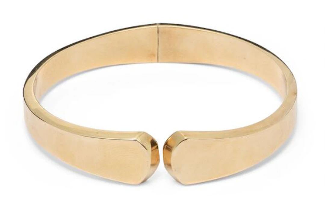 GIFA: An openable bangle of 14k gold. Weight app. 16.5 g. W. 13 mm.