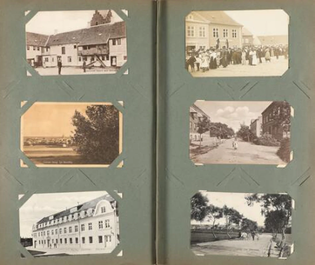 Postcards. Impressive coll. GRENAA/EBELTOFT with ca. 165 old cards.