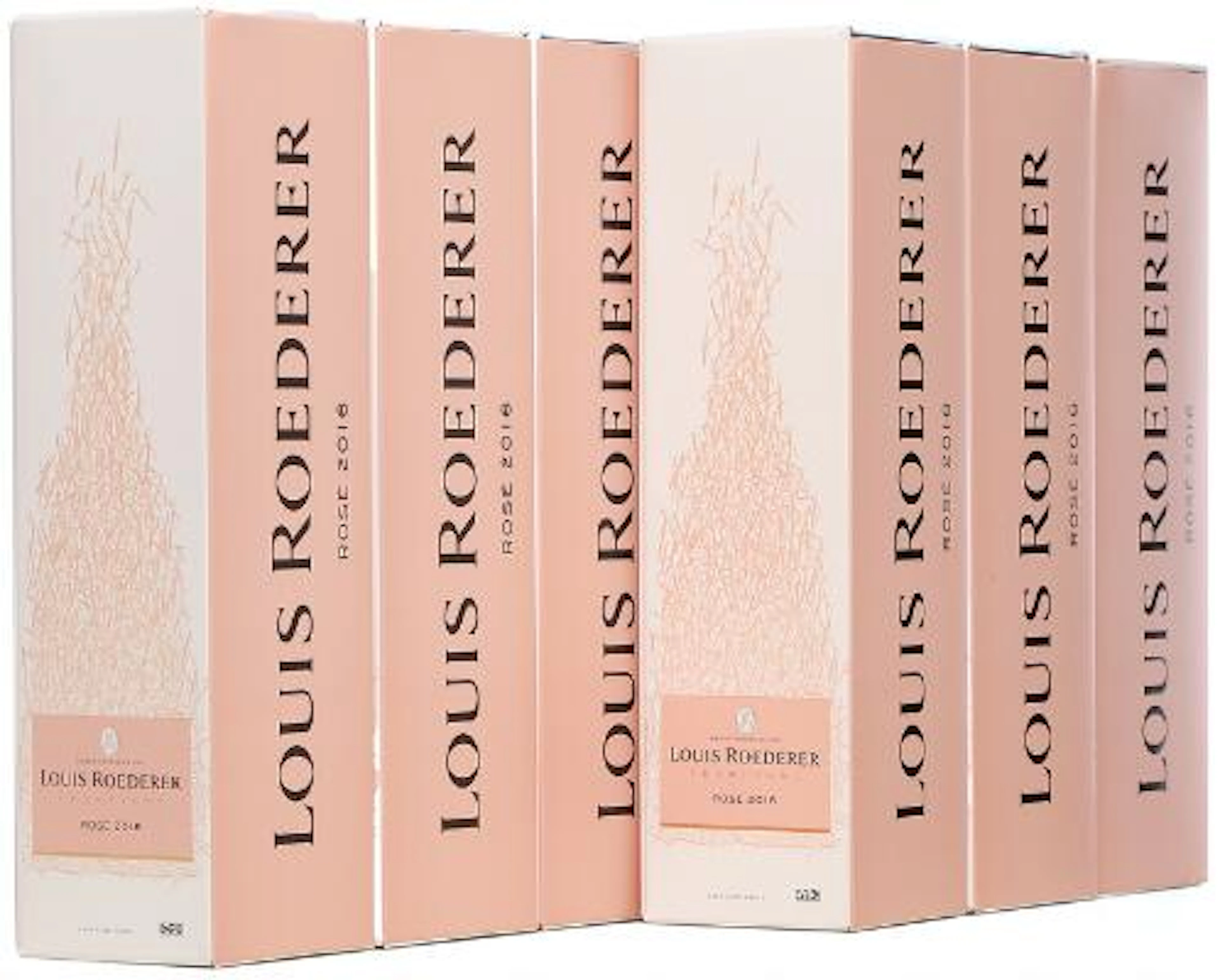 6 bts. Champagne Rosé, Brut, Louis Roederer 2016 A (hf/in). Oc. –