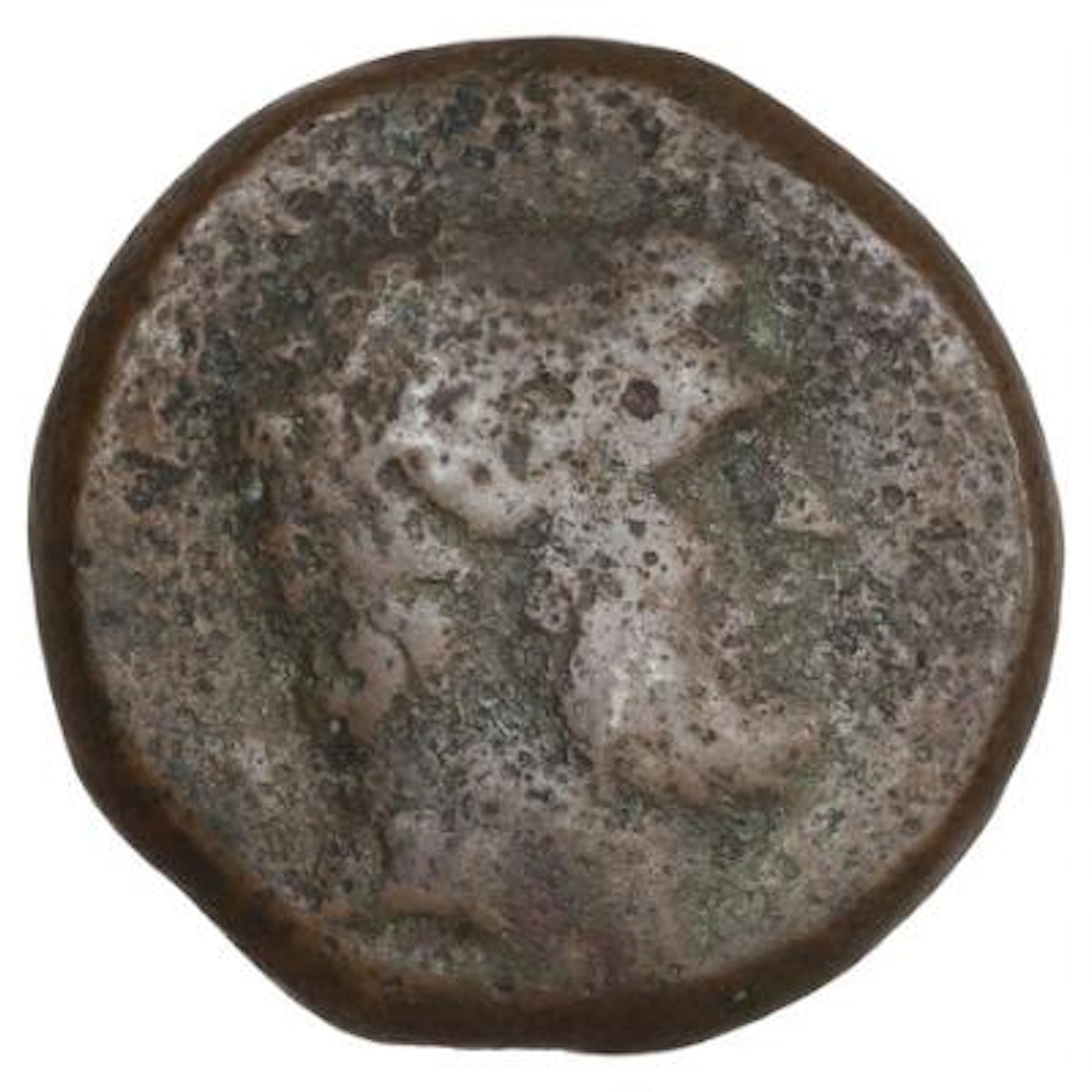 Ancient Greece, Kyrenaica, Kyrene. L. Lollius. 37-34 BC. Æ 33. Zeus