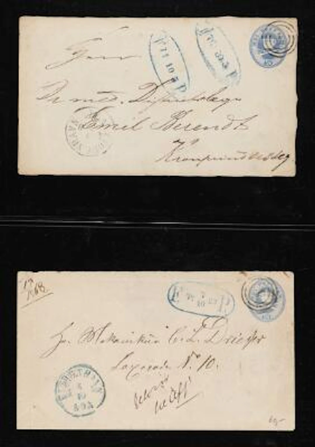 Denmark. Stationeries. Interesting lot stationeries with several Double