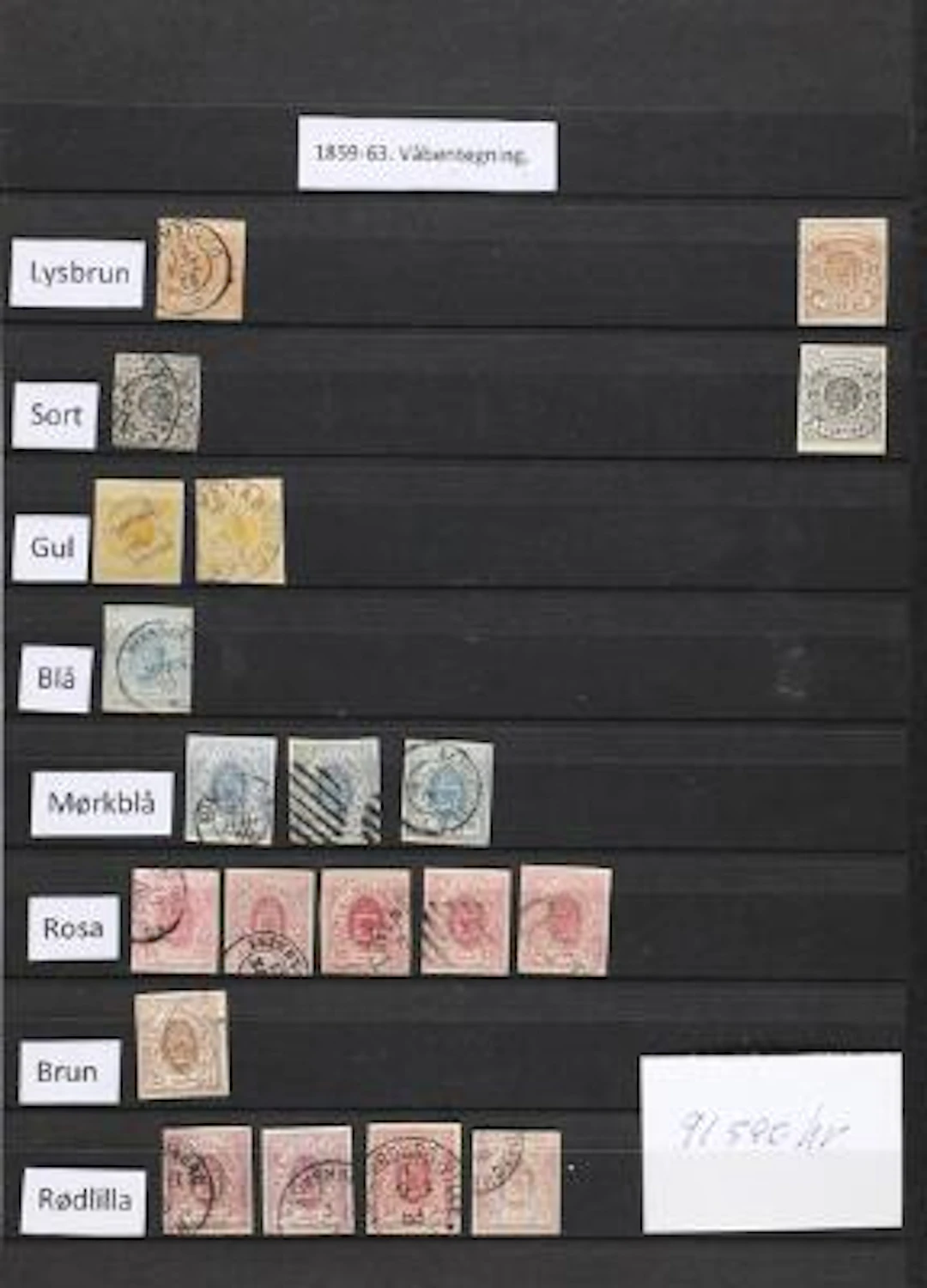 Luxembourg. 1859-1945. Very fine, mostly used collection in a stockbook