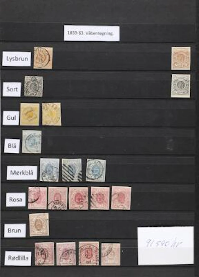 Luxembourg. 1859-1945. Very fine, mostly used collection in a stockbook