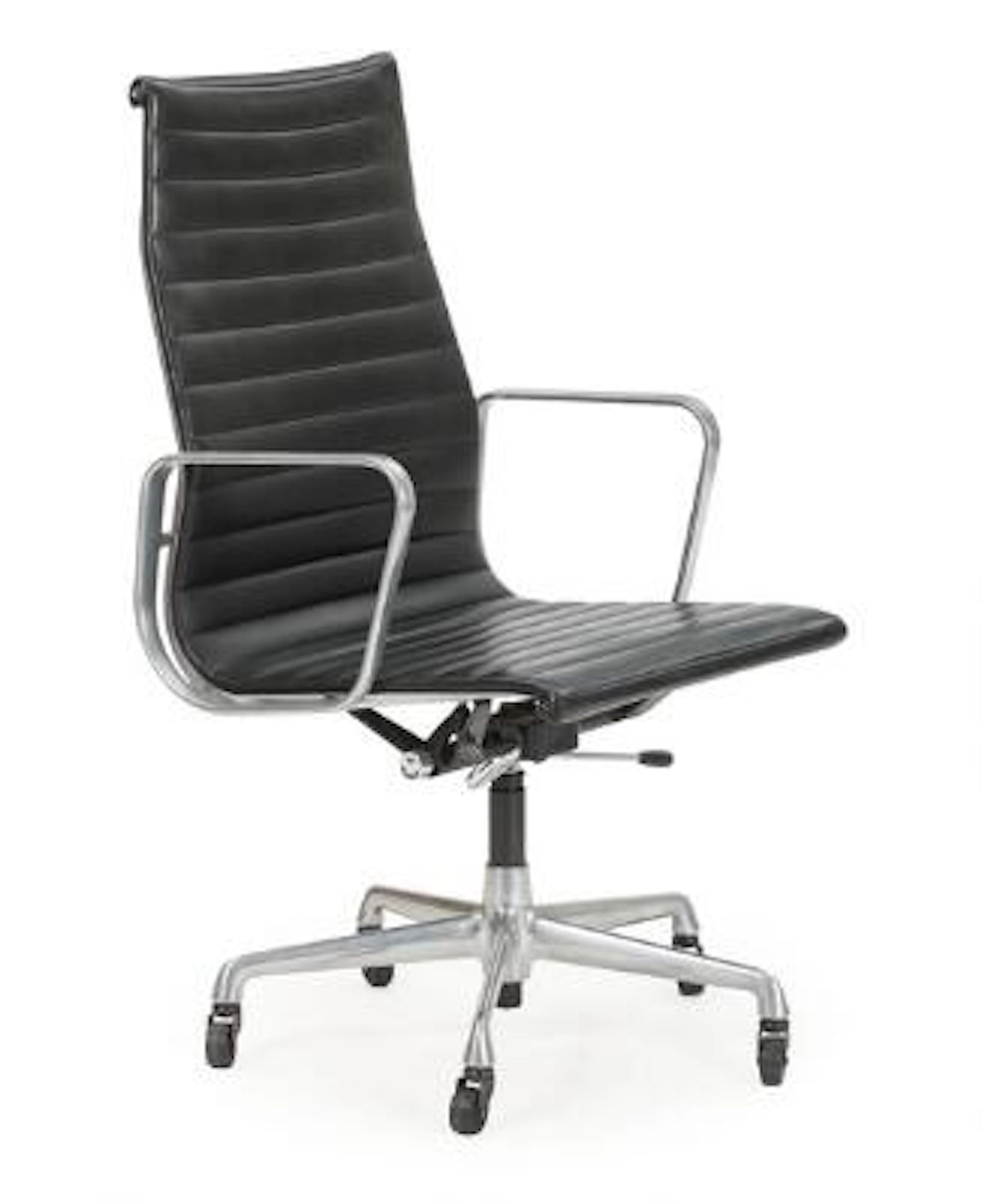 Charles Eames, Ray Eames: “Aluminium Group”. Office chair with aluminum
