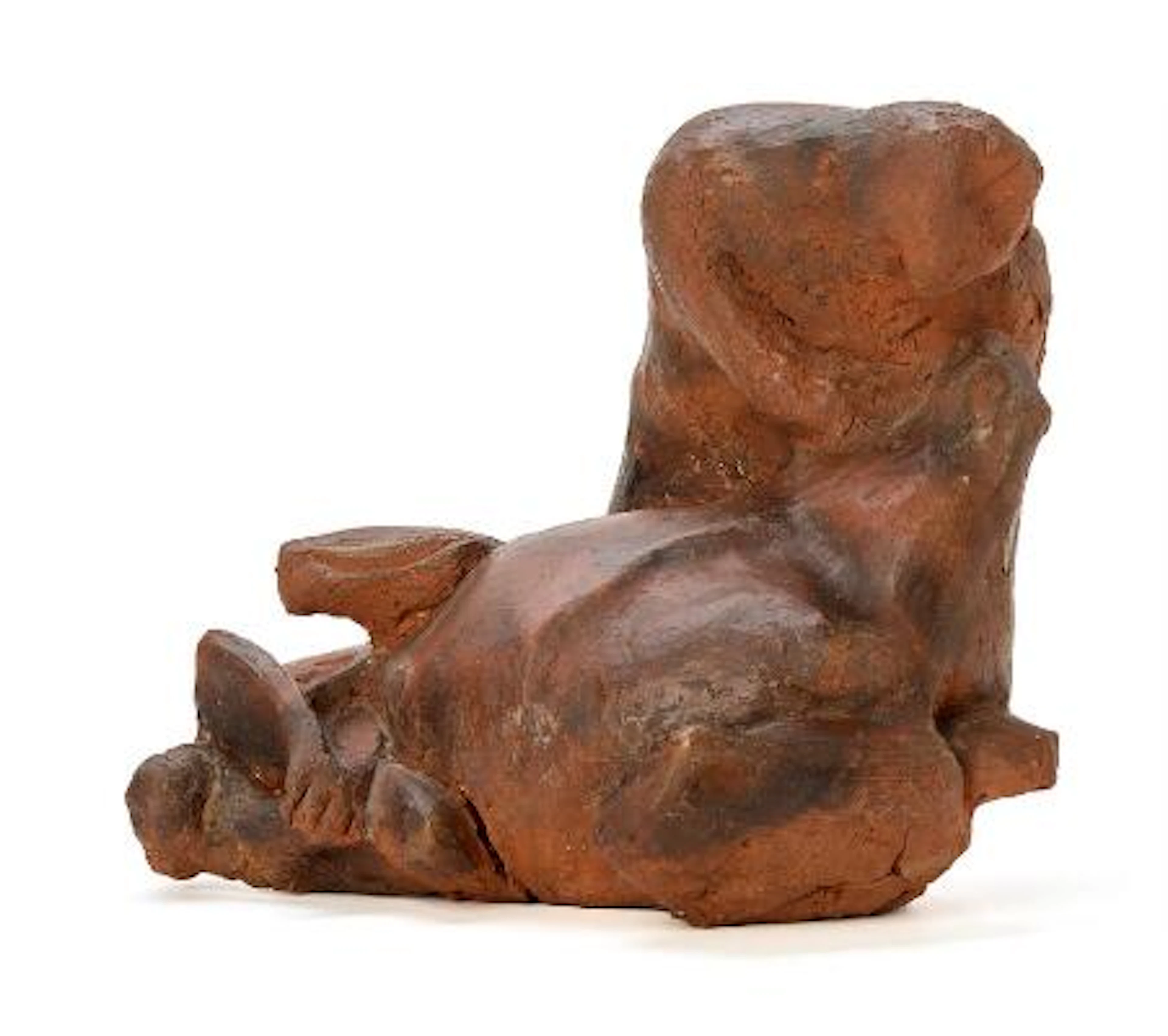 Jørgen Haugen Sørensen: Untitled. Unsigned. Terracotta. H. 23. W.
