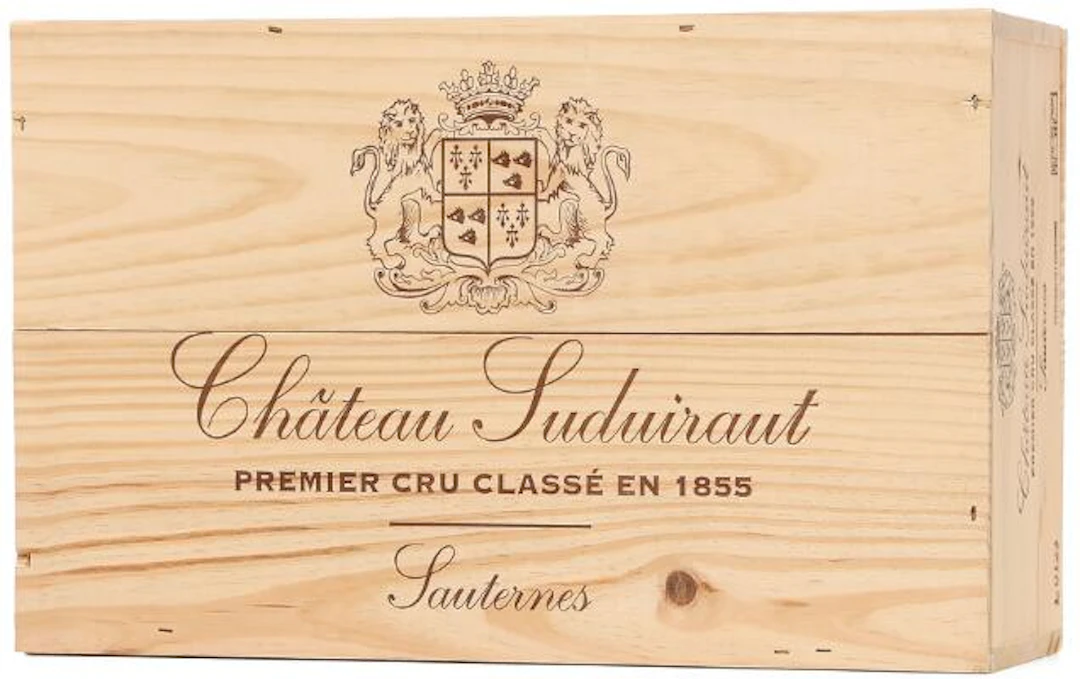 12 bts. ½. Château Suduiraut, Sauternes. 1. Cru Classé 2023 A (hf/in).