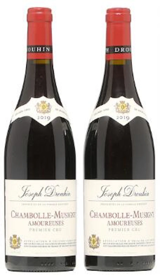 2 bts. Chambolle-Musigny 1. Cru "Les Amoureuses", Joseph Drouhin 2019