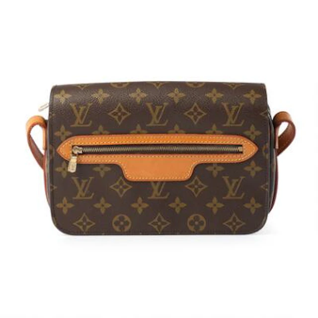 Louis Vuitton: A "Saint-Germain" bag of brown monogram canvas with