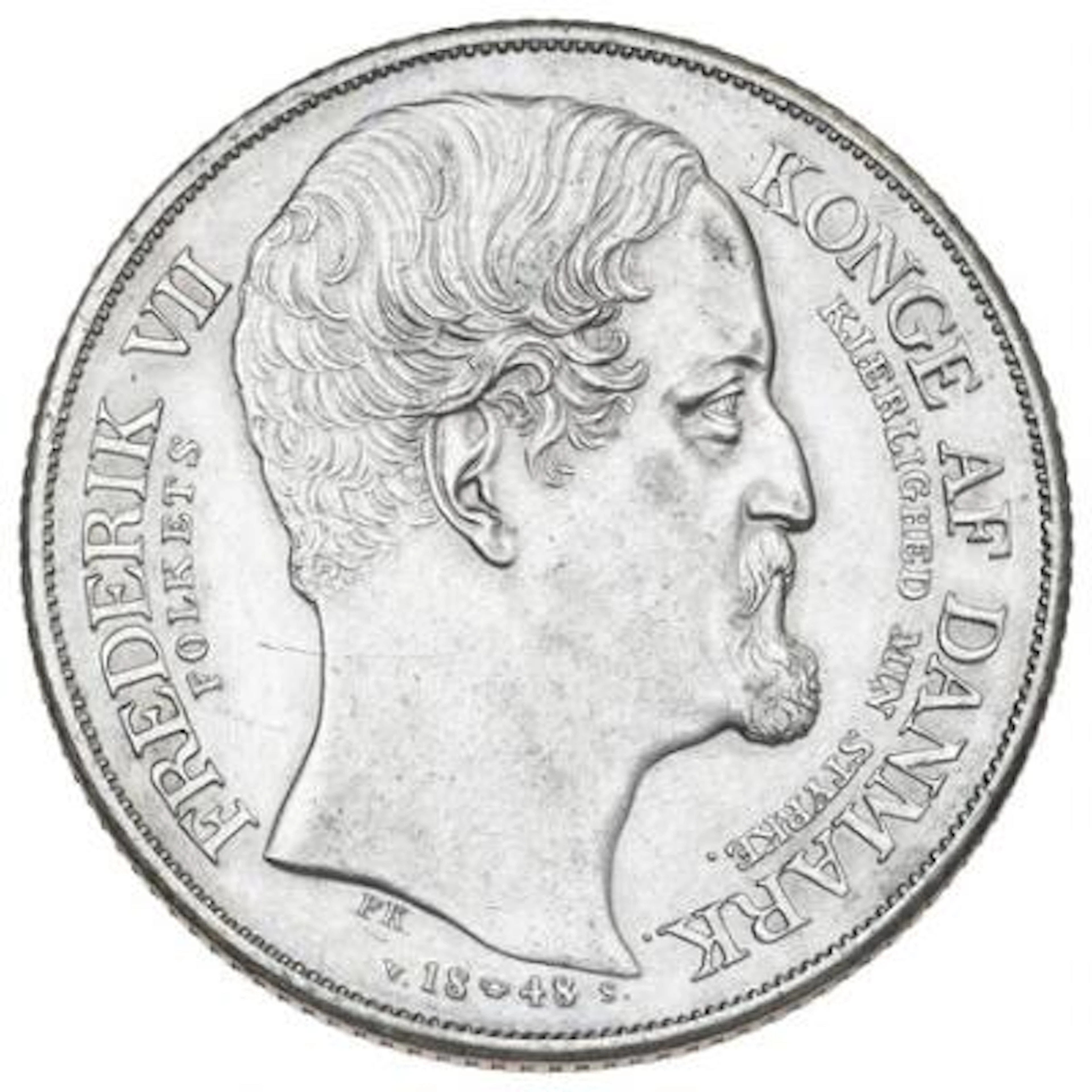 Frederik VII: Speciedaler 1848 VS, 'Accession', H 3 – Bruun Rasmussen