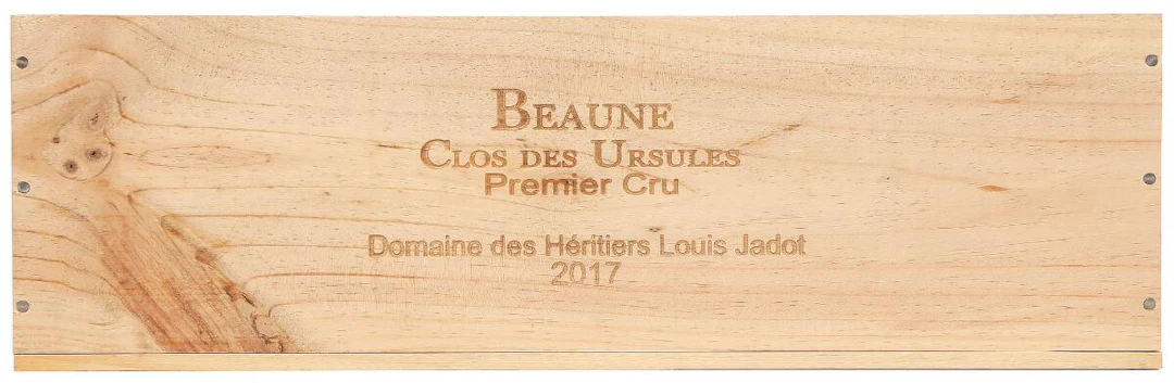1 bt. Dmg. Beaune 1. Cru "Clos des Ursules", Domaine des Héritiers