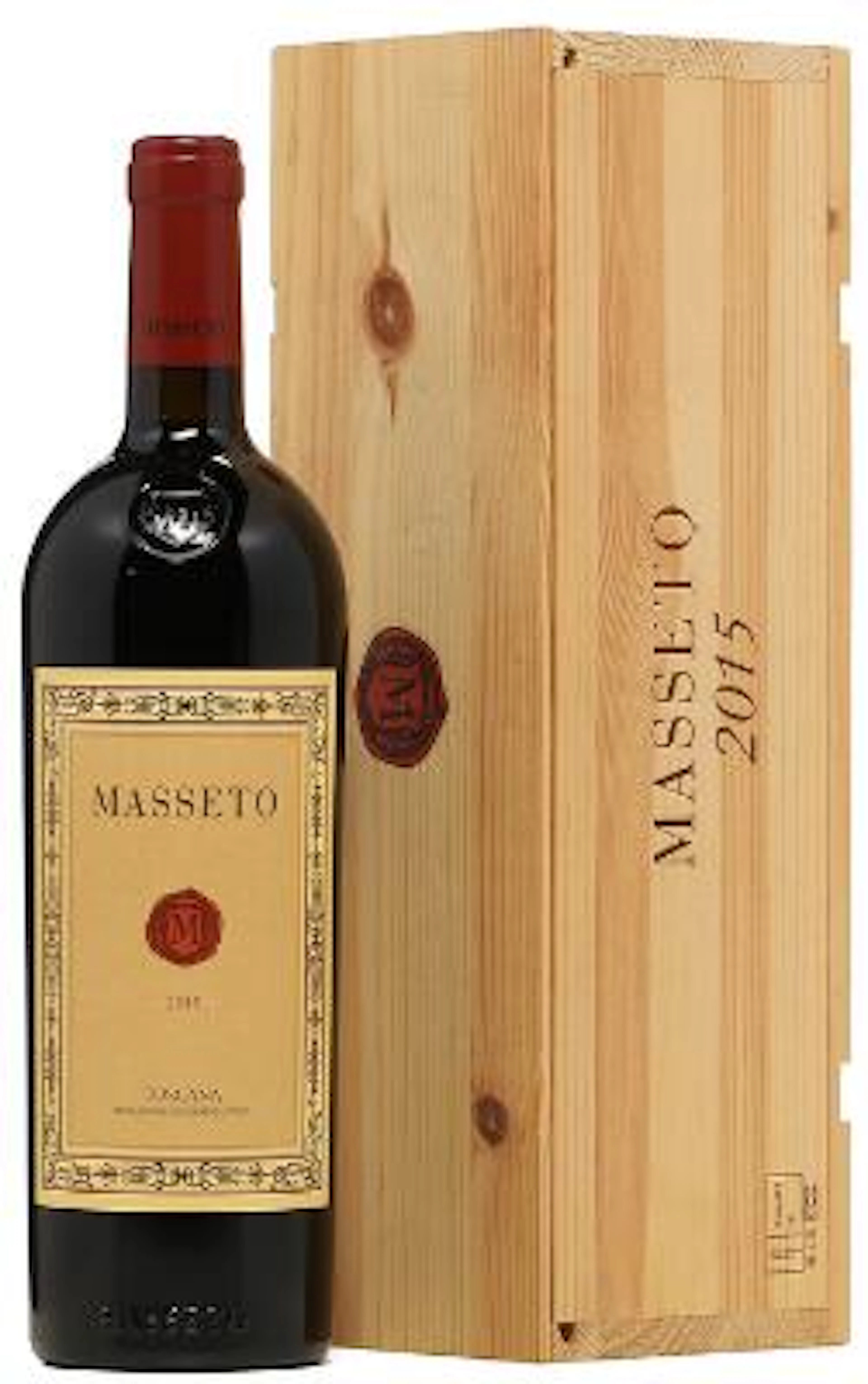 1 bt. Masseto, Tenuta dell'Ornellaia, Toscana IGT 2015 A (hf/in).