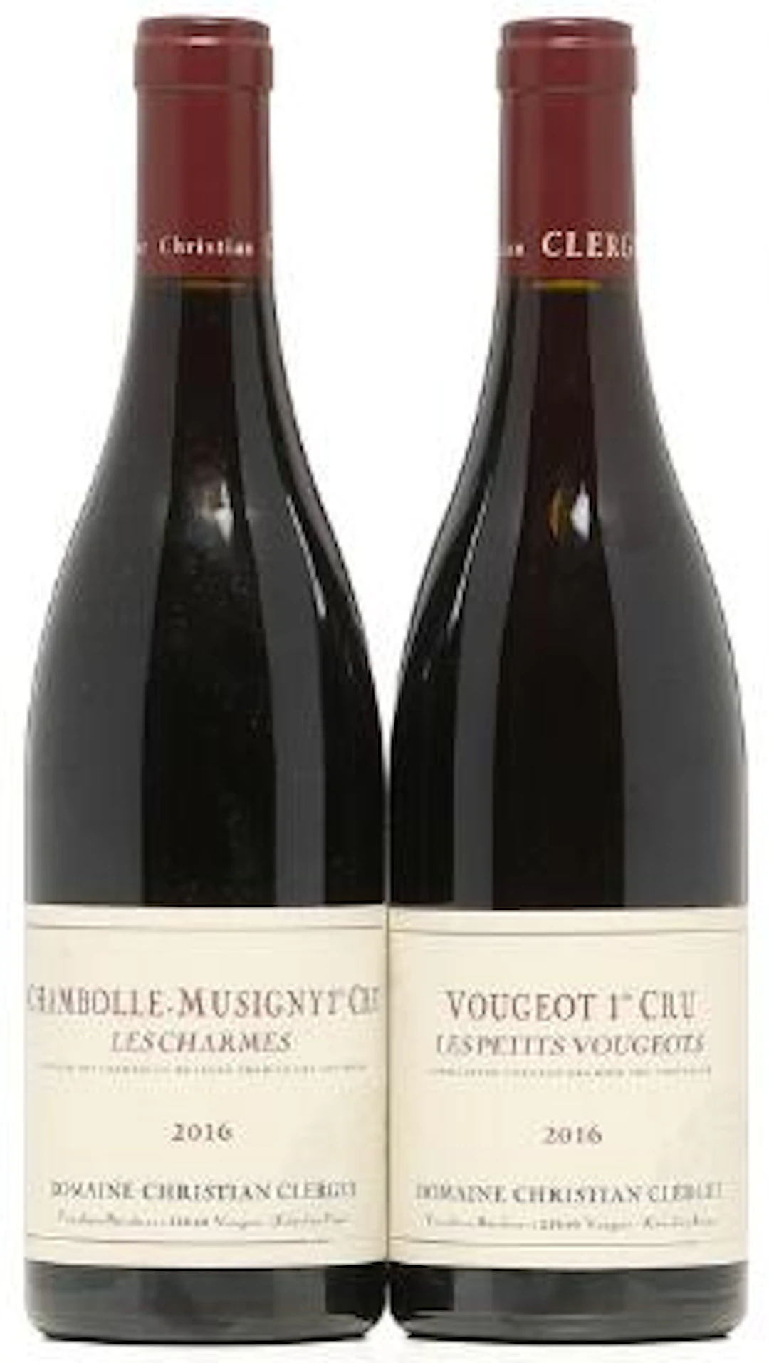 1 bt. Chambolle-Musigny 1. Cru "Les Charmes", Christian Clerget 2016