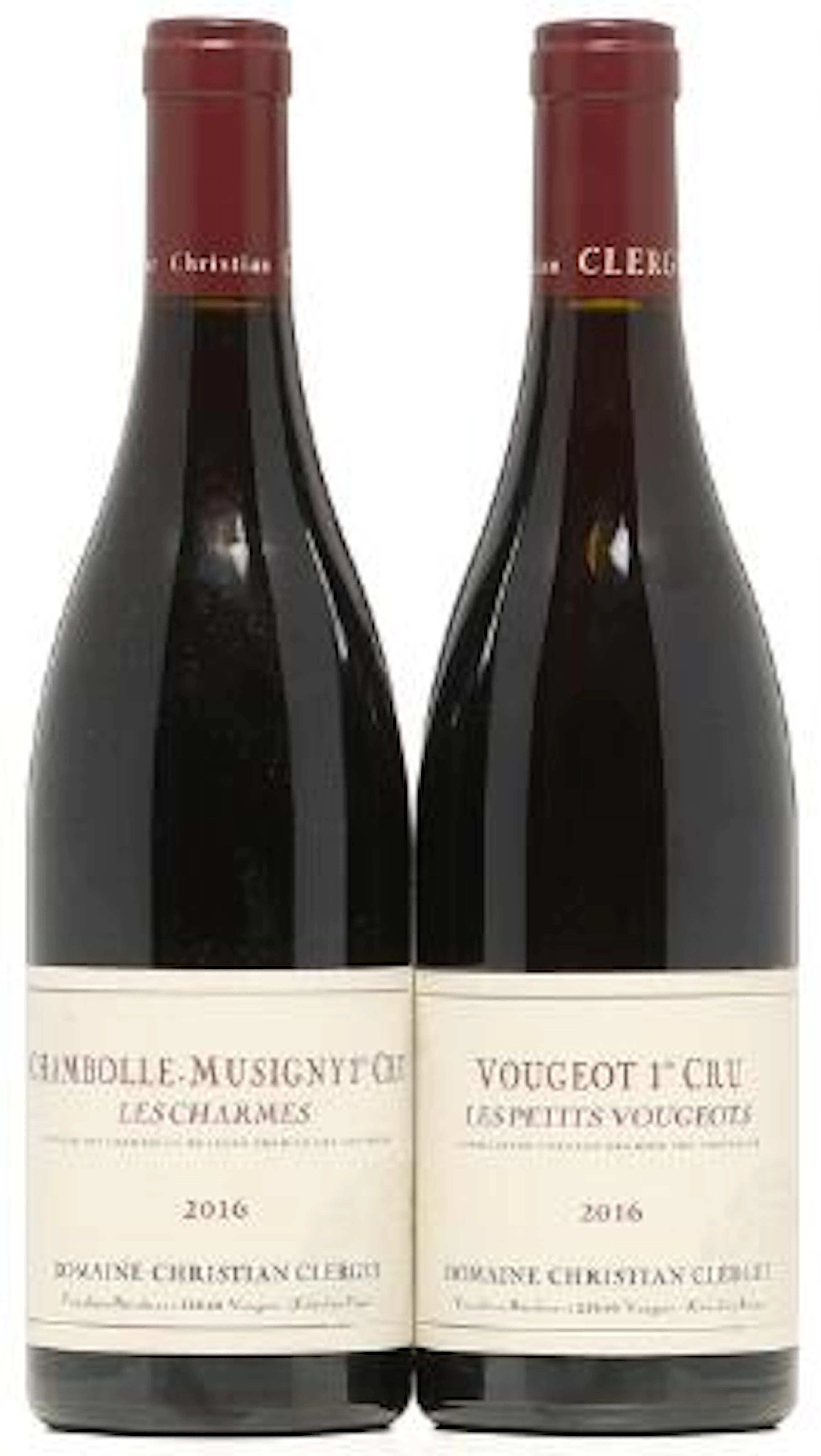1 bt. Chambolle-Musigny 1. Cru "Les Charmes", Christian Clerget 2016