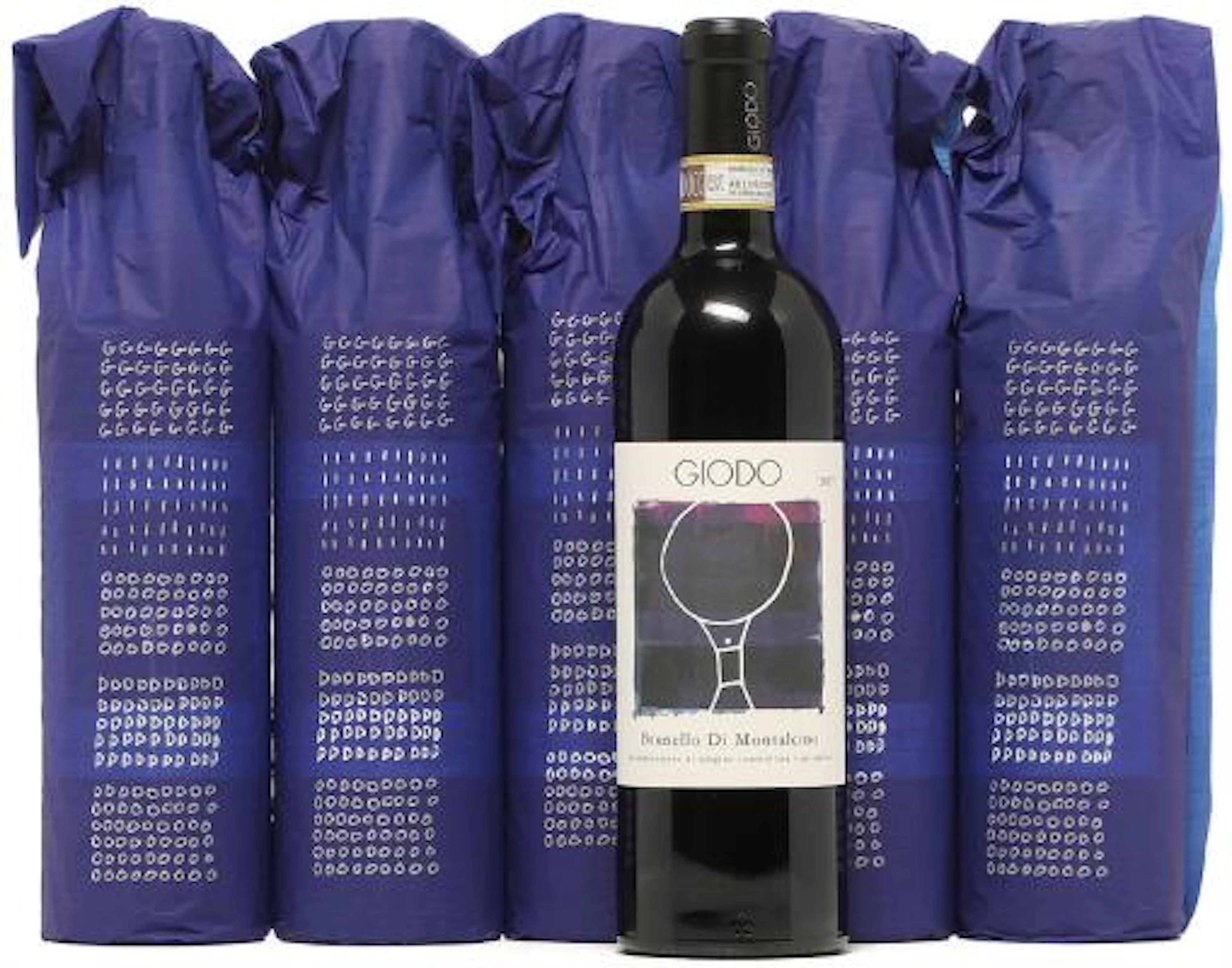 6 bts. Brunello di Montalcino, Giodo 2017 A (hf/in). Owc. – Bruun