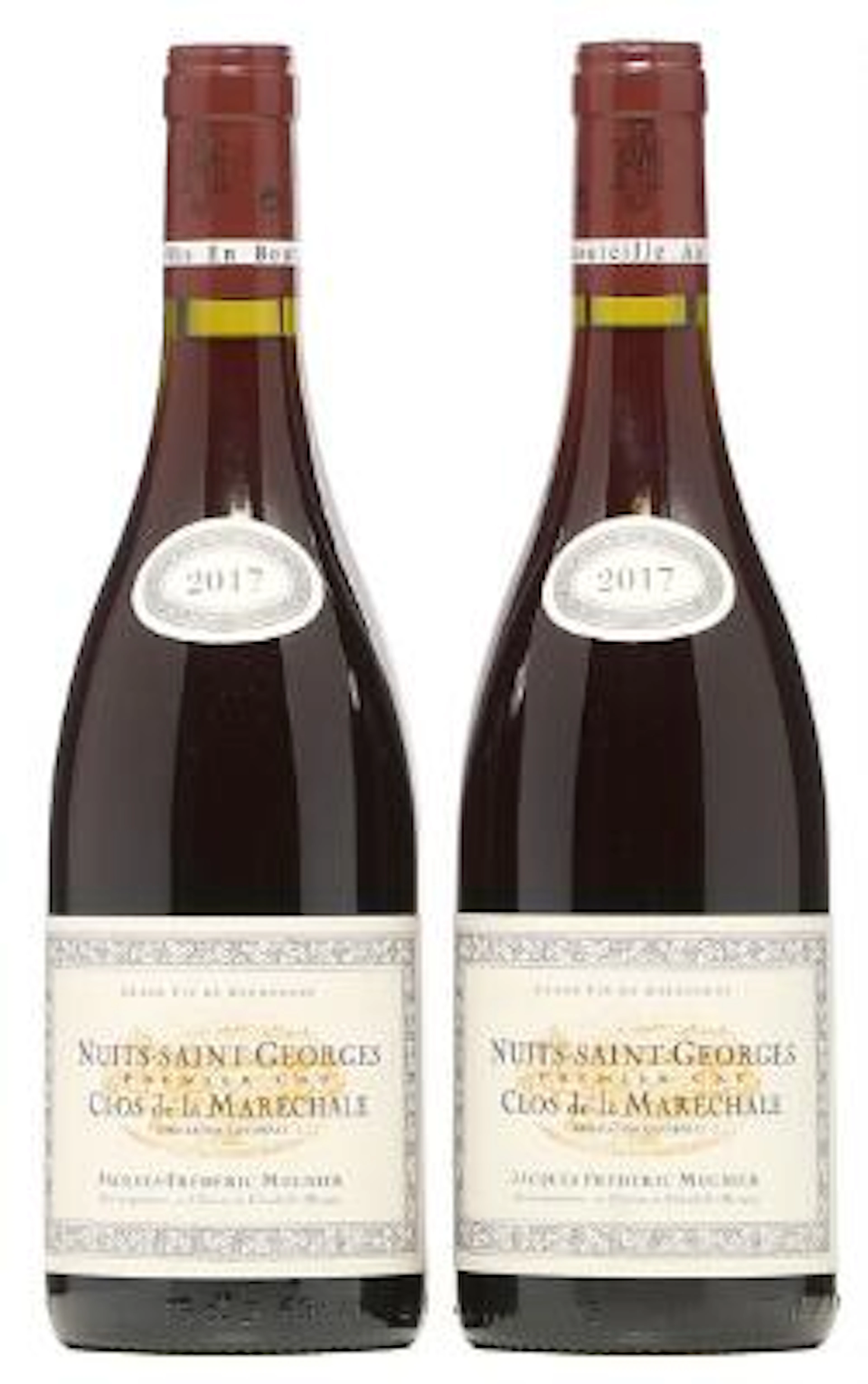 2 bts. Nuits Saint Georges 1. Cru "Clos de la Marechale", Domaine