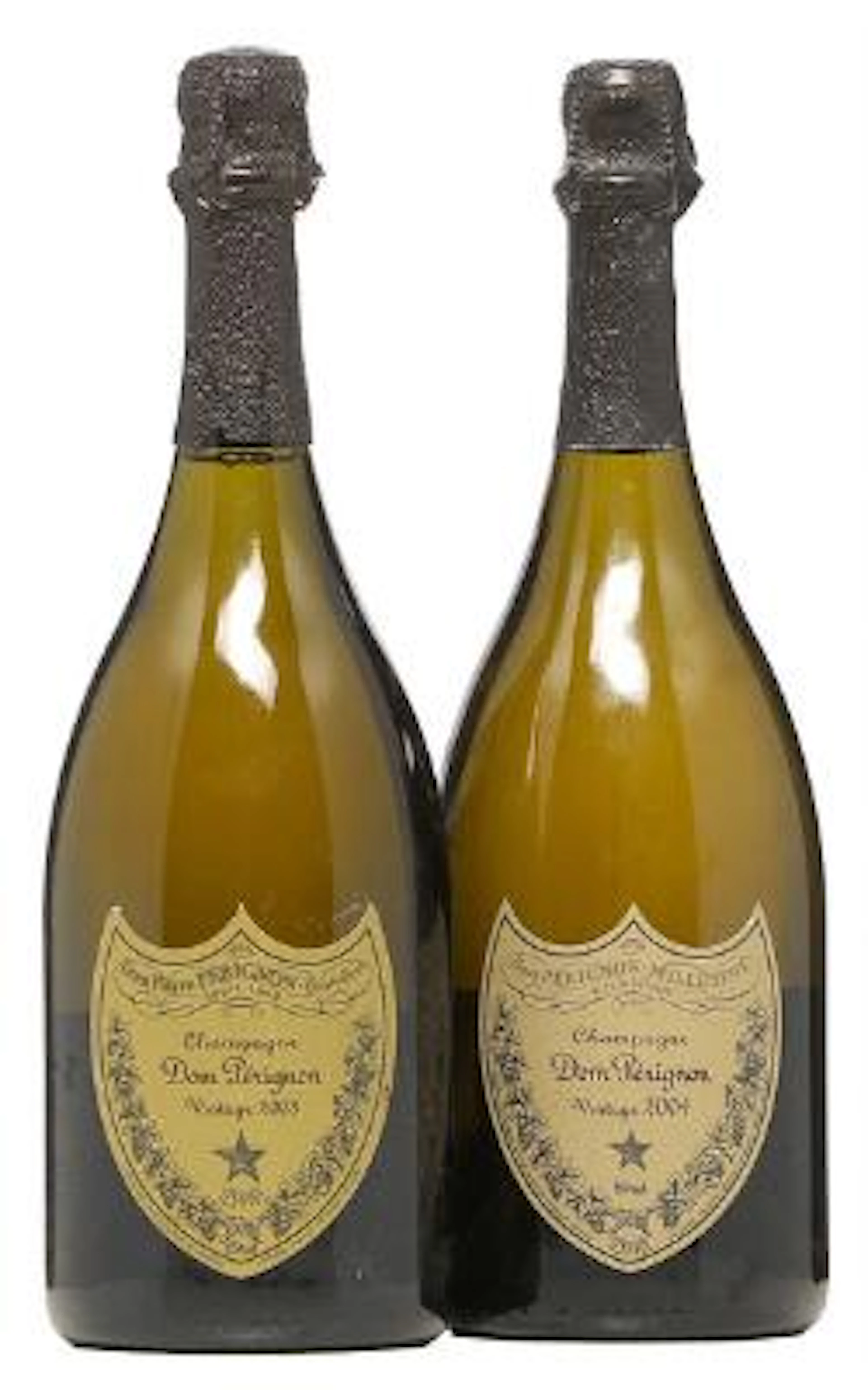 1 bt. Champagne Dom Pérignon, Moët et Chandon 2003 A (hf/in). etc.